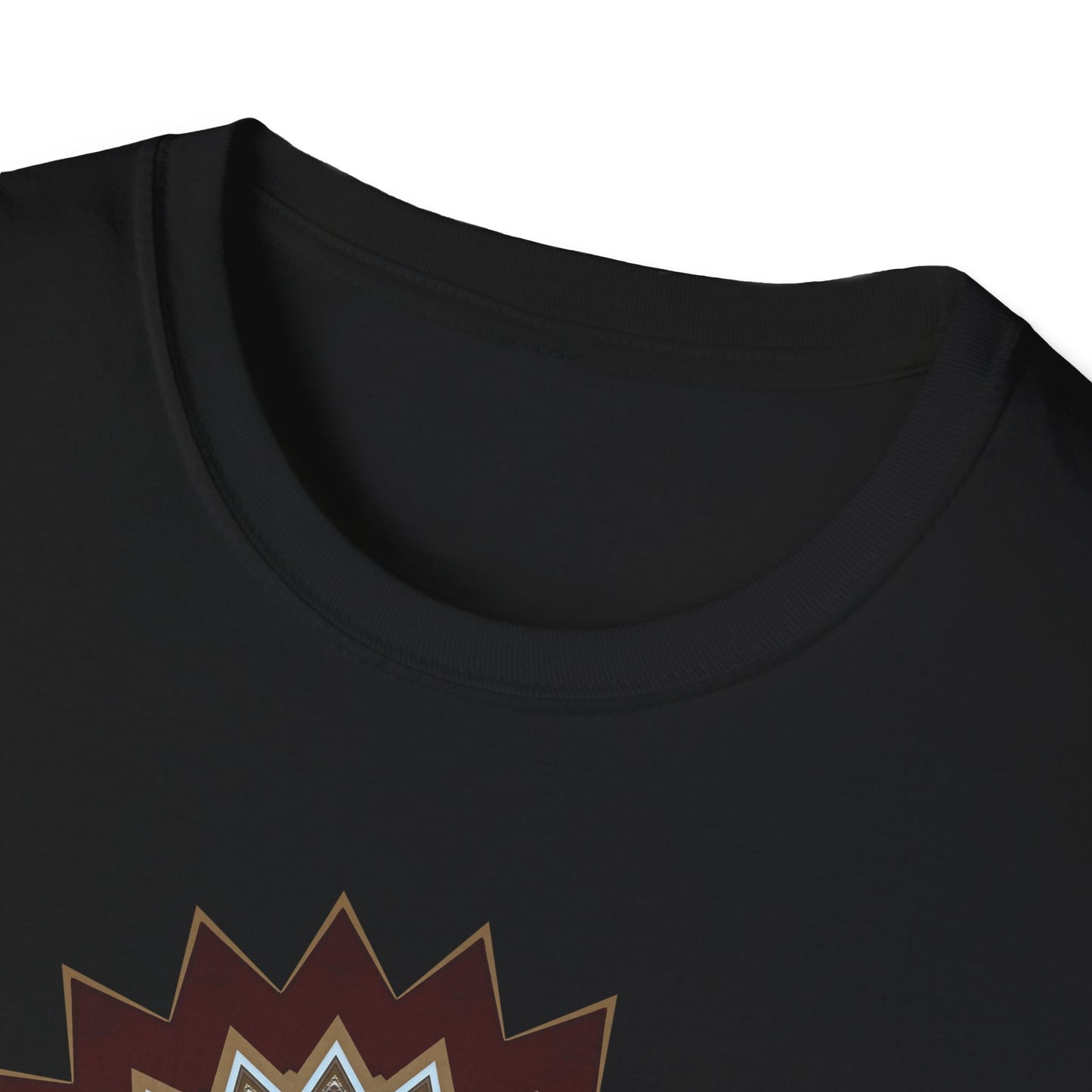 Unisex Softstyle T-Shirt - Mycelium Mandalas No.1