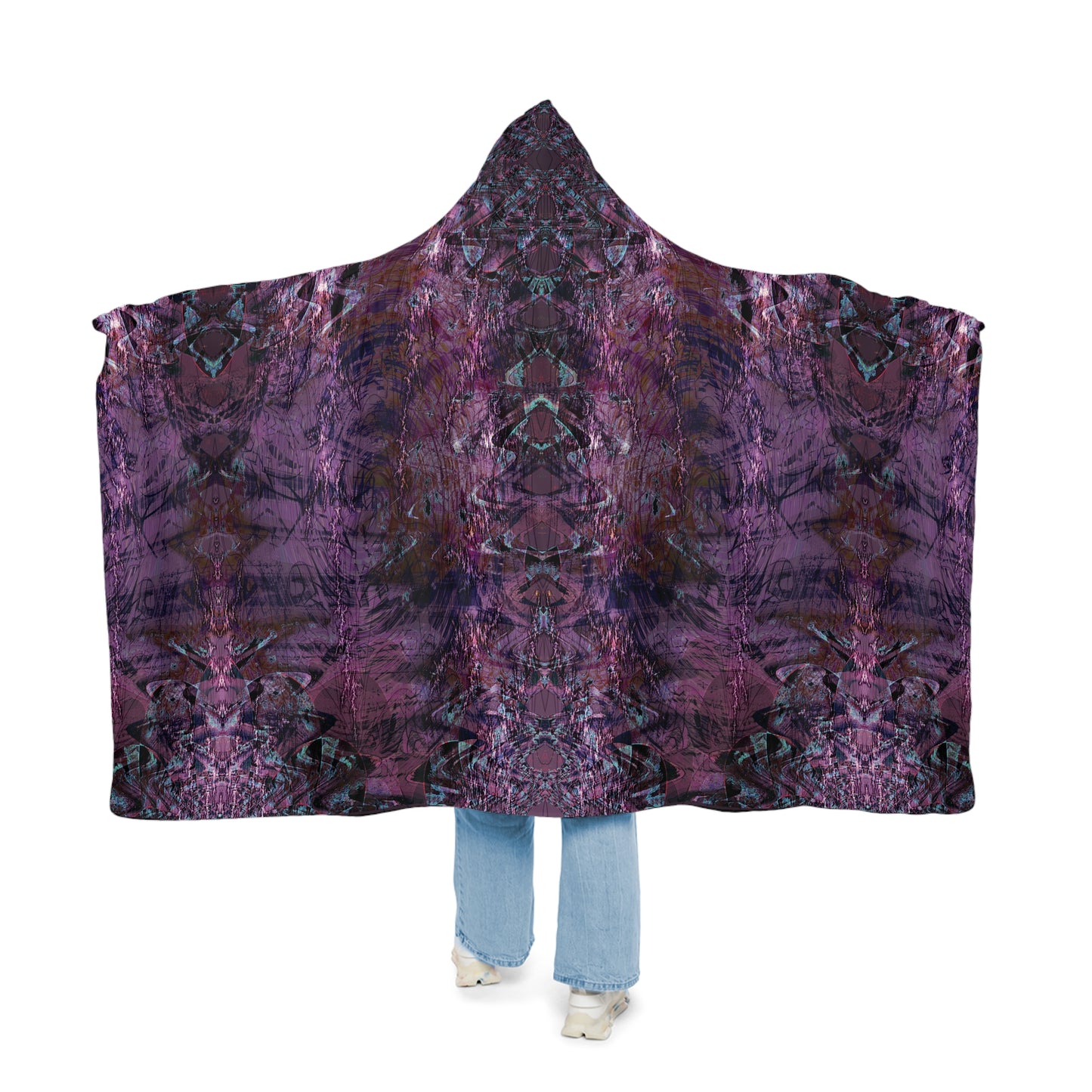 Snuggle Blanket - Love Light Fractals No.6