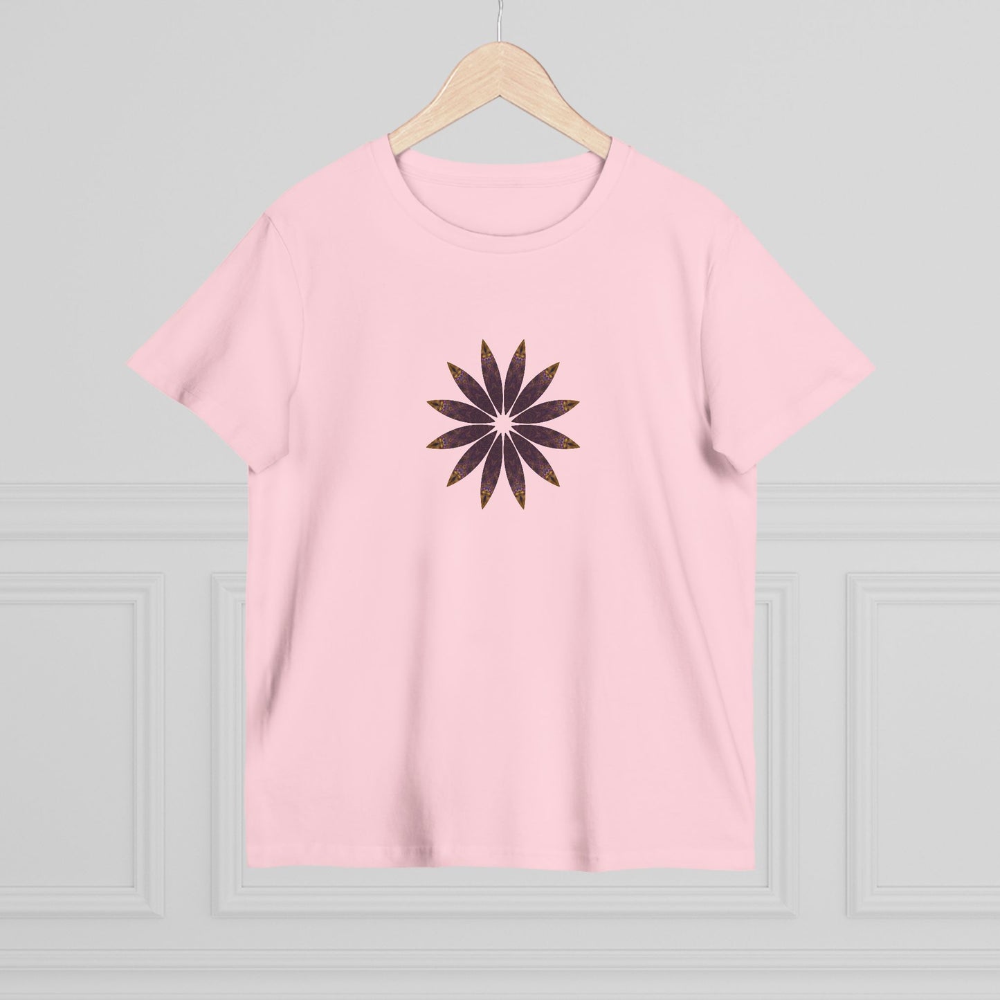 Women’s Maple Tee - Love Light Mandalas No.2