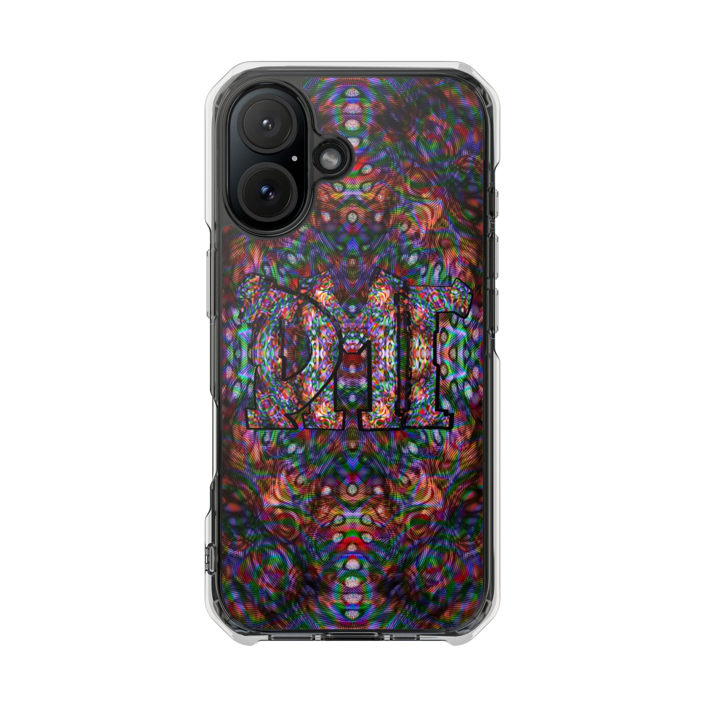 iPhone 16 Magnetic Clear Impact Case - DMT Scribe No.S1T1