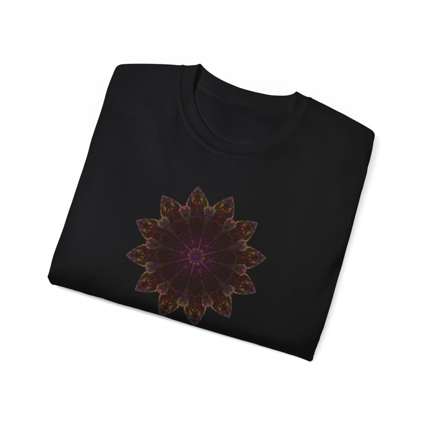 Unisex Ultra Cotton Tee - Love Light Mandalas No.12