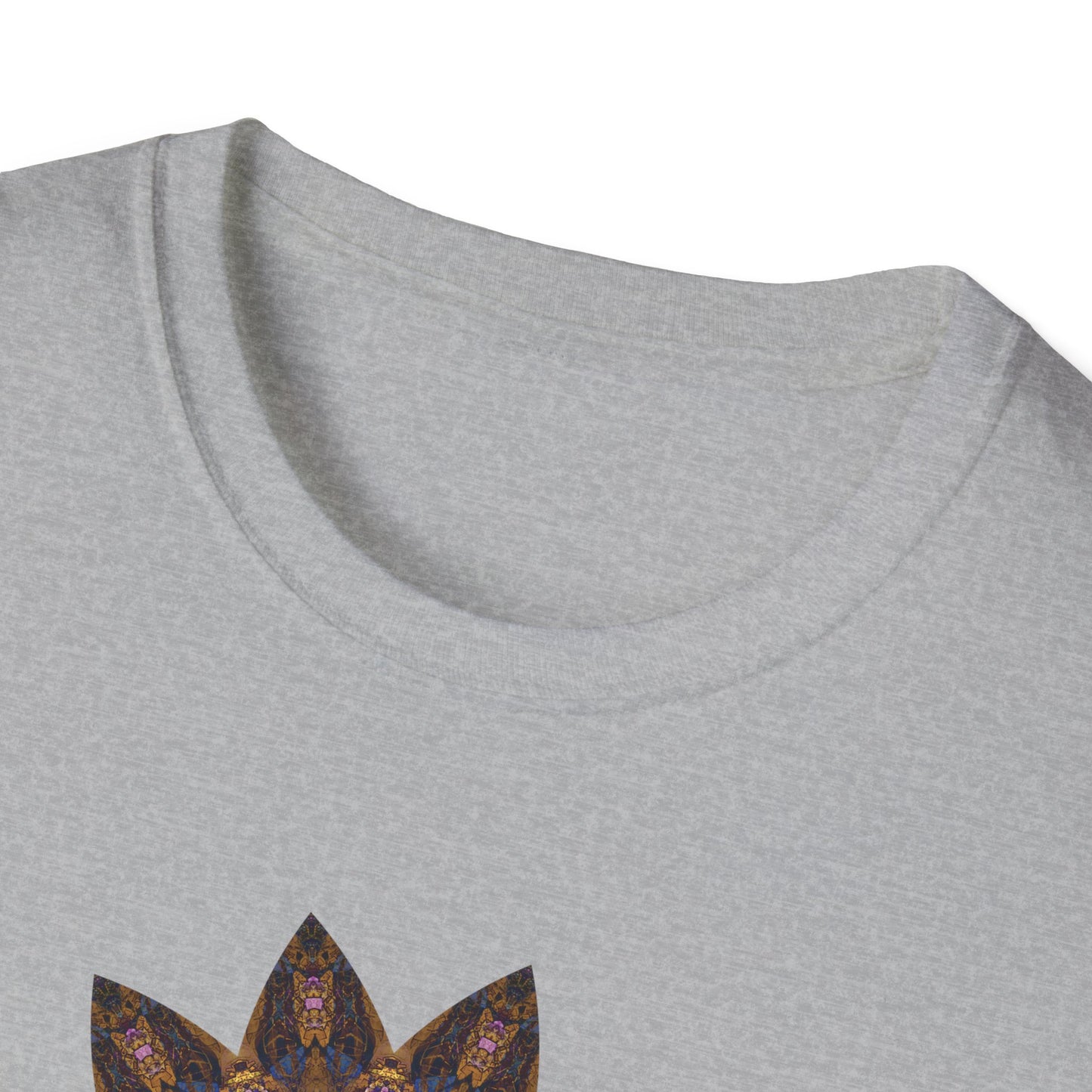 Unisex Softstyle T-Shirt - Love Light Mandalas No.1