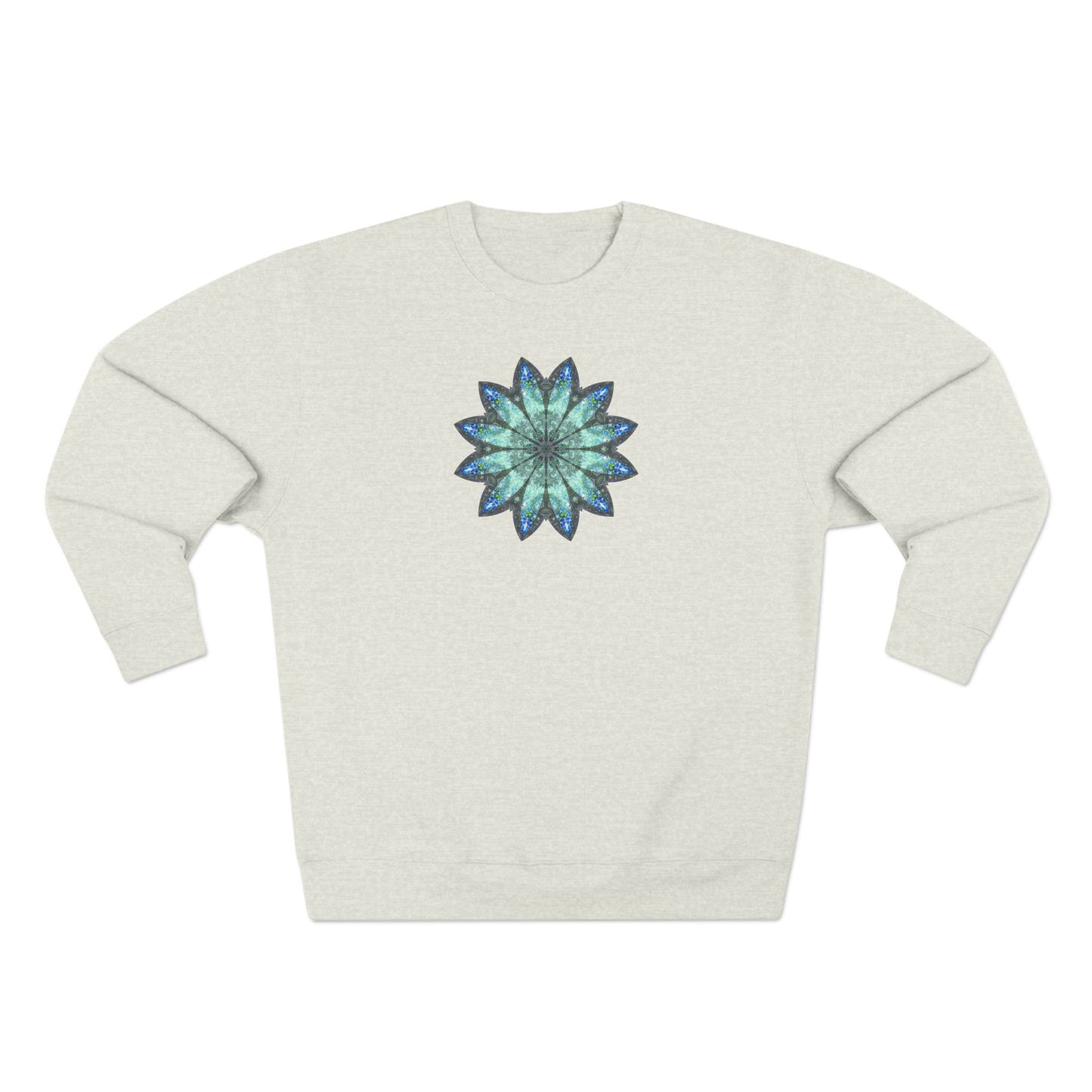 Unisex Crewneck Sweatshirt - Love Light Mandalas No.20