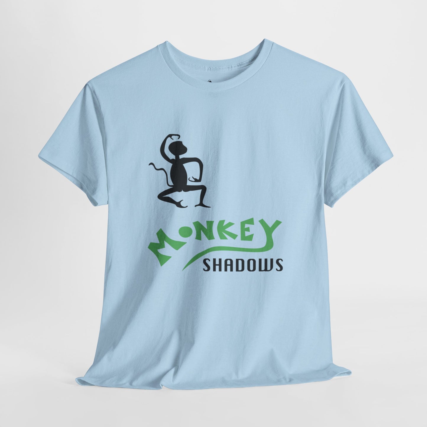 Unisex Heavy Cotton Tee - Monkey Shadows
