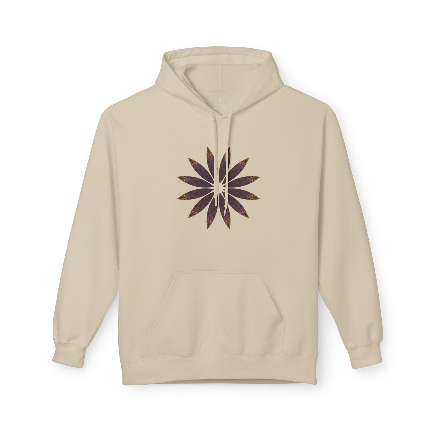 Unisex Midweight Softstyle Fleece Hoodie - Love Light Mandalas No.2