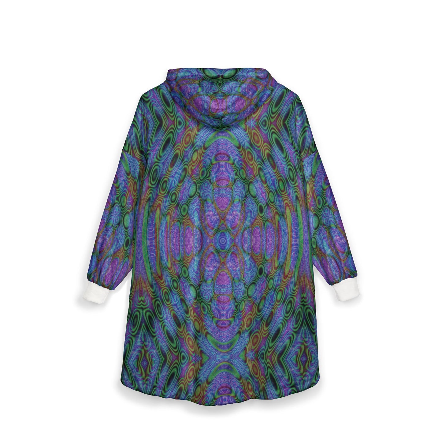 Unisex Hooded Blanket - DMT Seer No. 17
