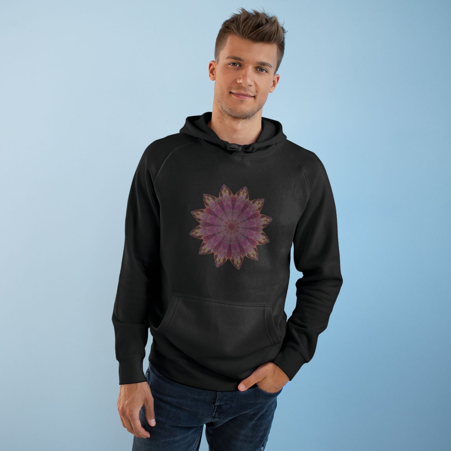 Unisex Supply Hoodie - Love Light Mandalas No.6