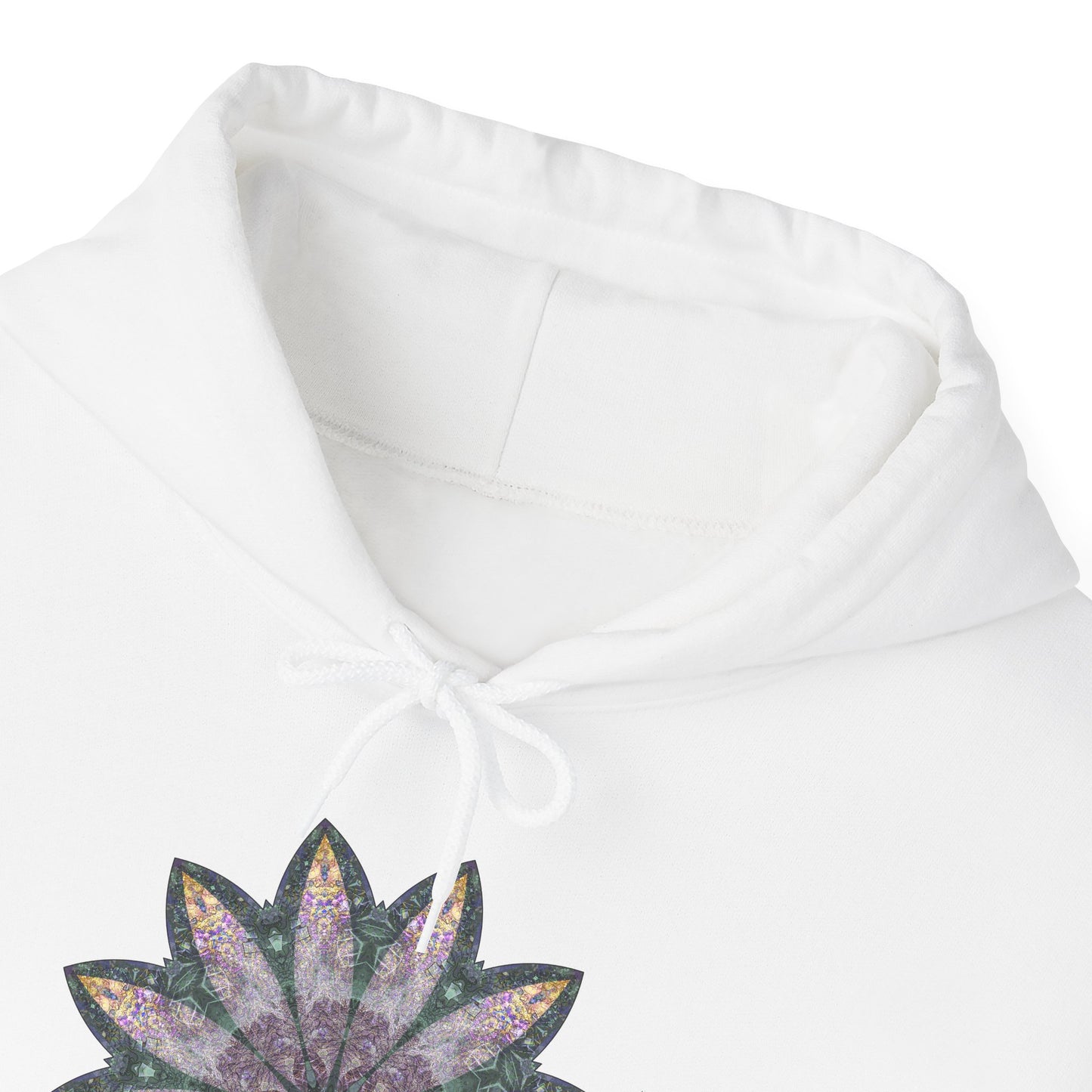 Unisex Heavy Blend™ Hooded Sweatshirt - Love Light Mandalas No.21