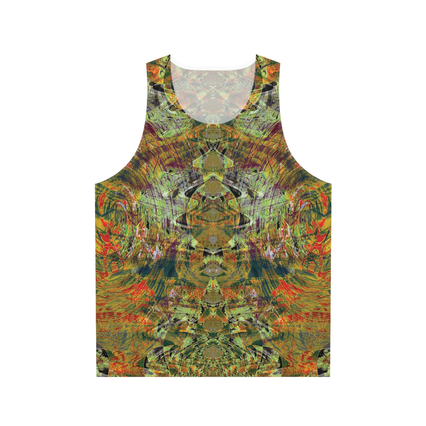 Unisex Tank Top - Love Light Fractals No.4