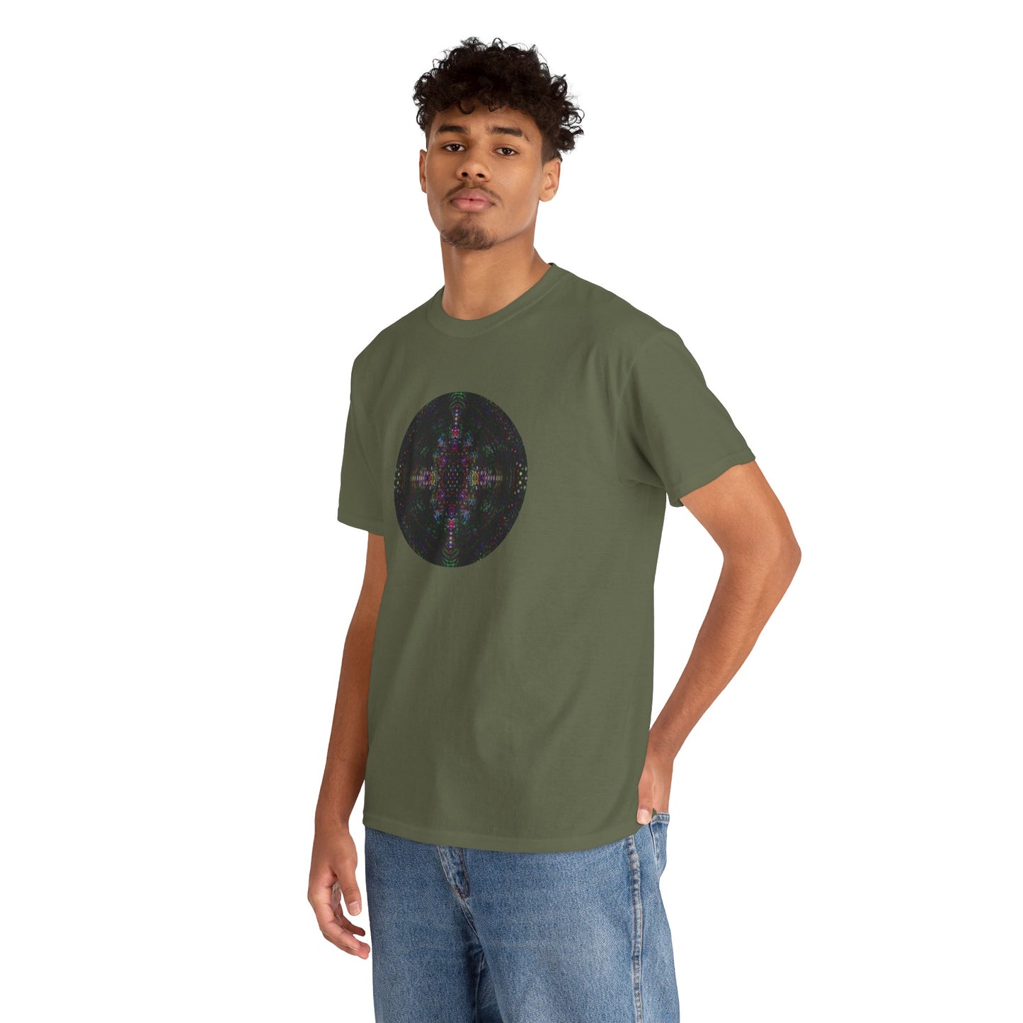Unisex Heavy Cotton Tee - DMT Scribe Spheres No.2