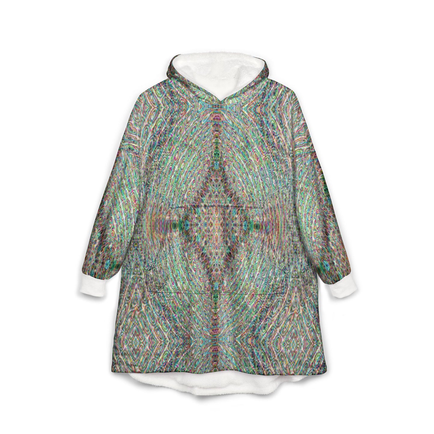 Unisex Hooded Blanket - DMT Seer No. 14