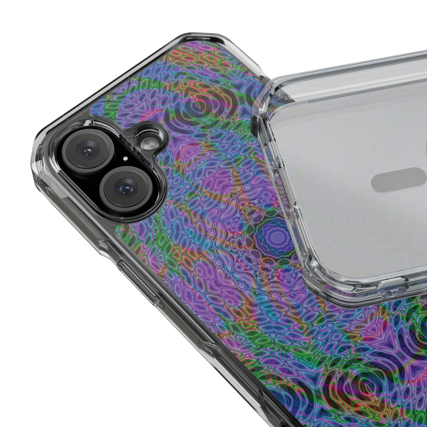 iPhone 16 Magnetic Clear Impact Case - DMT Seer No.21