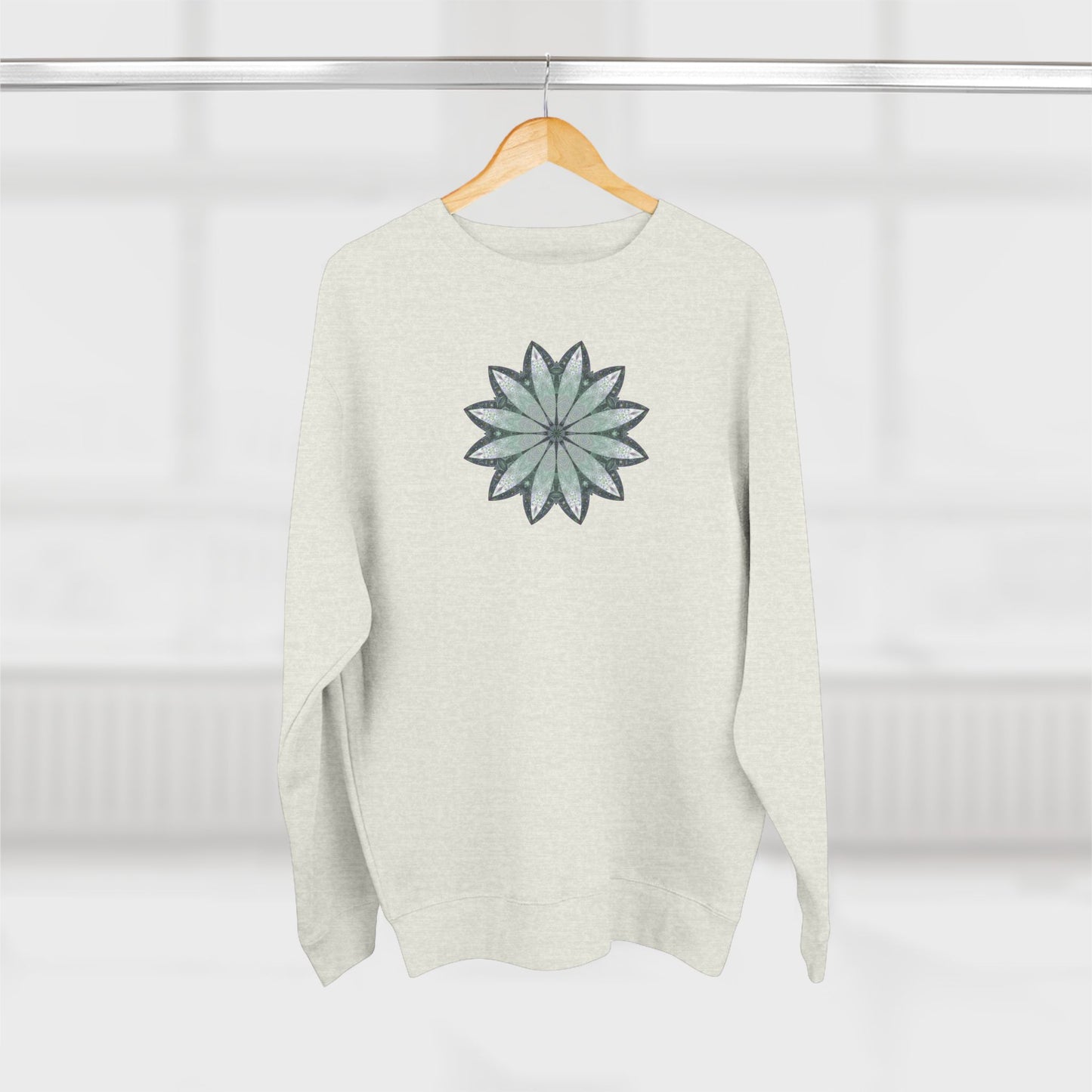 Unisex Crewneck Sweatshirt - Love Light Mandalas No.22