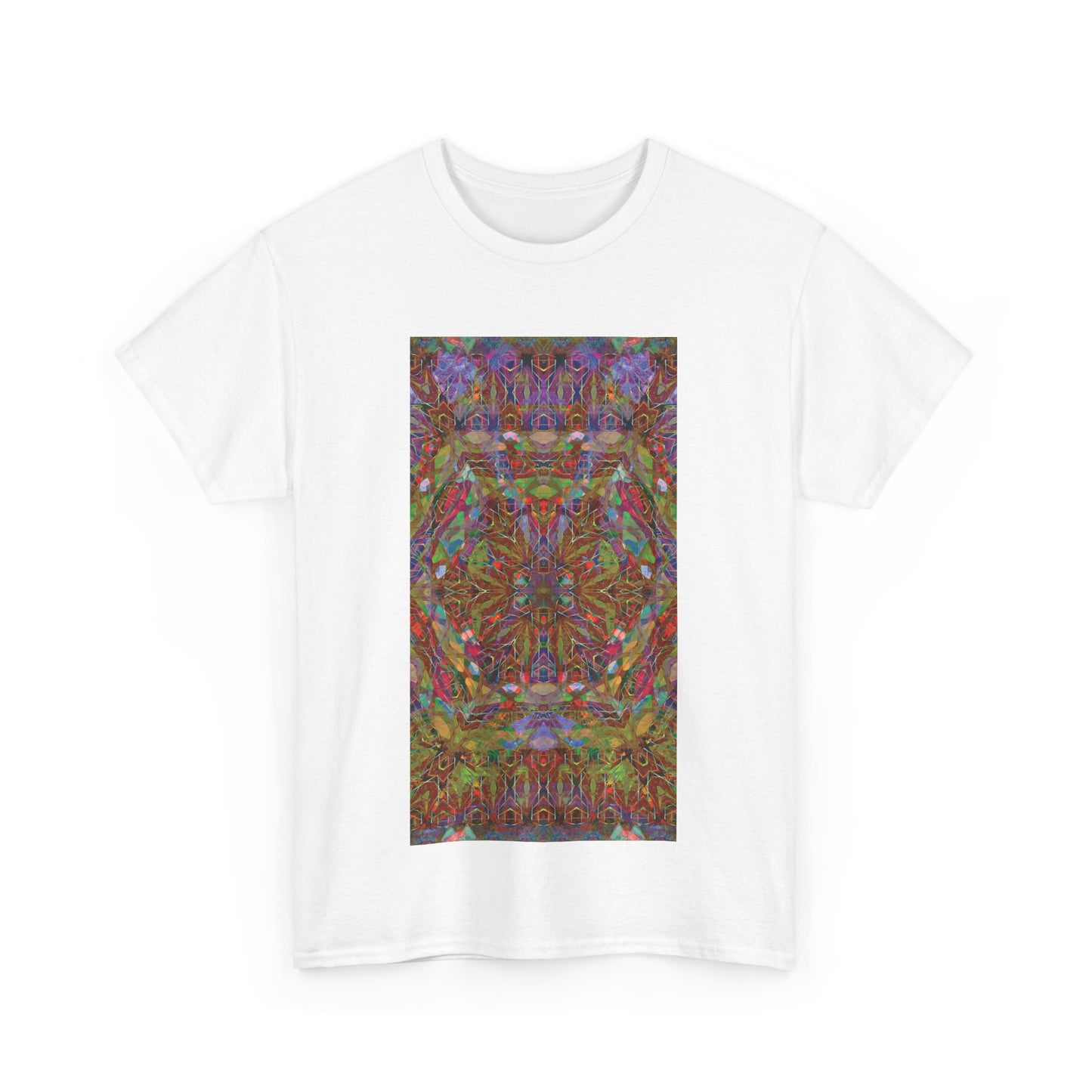 Unisex Heavy Cotton Tee - Mandala Series No.15
