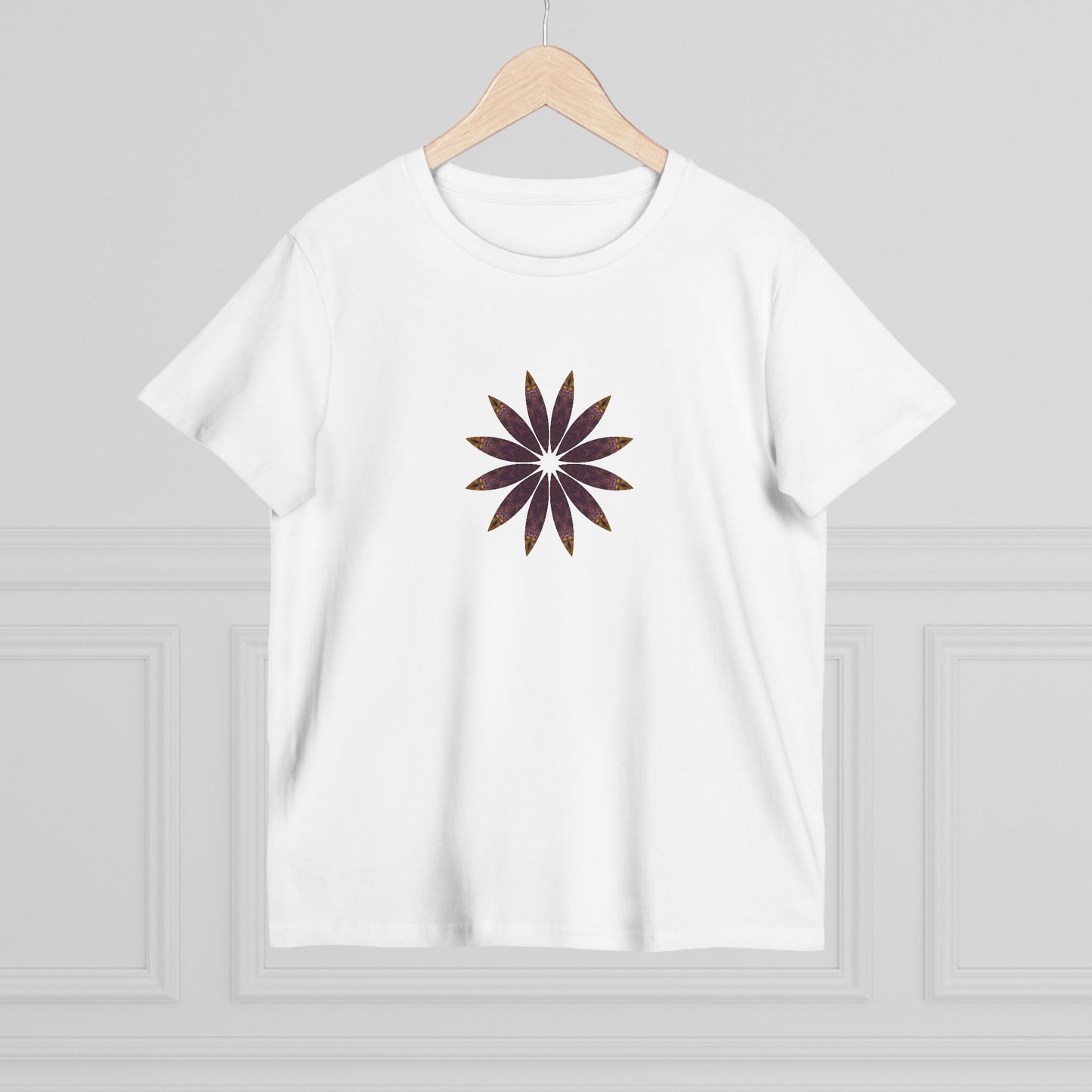 Women’s Maple Tee - Love Light Mandalas No.2