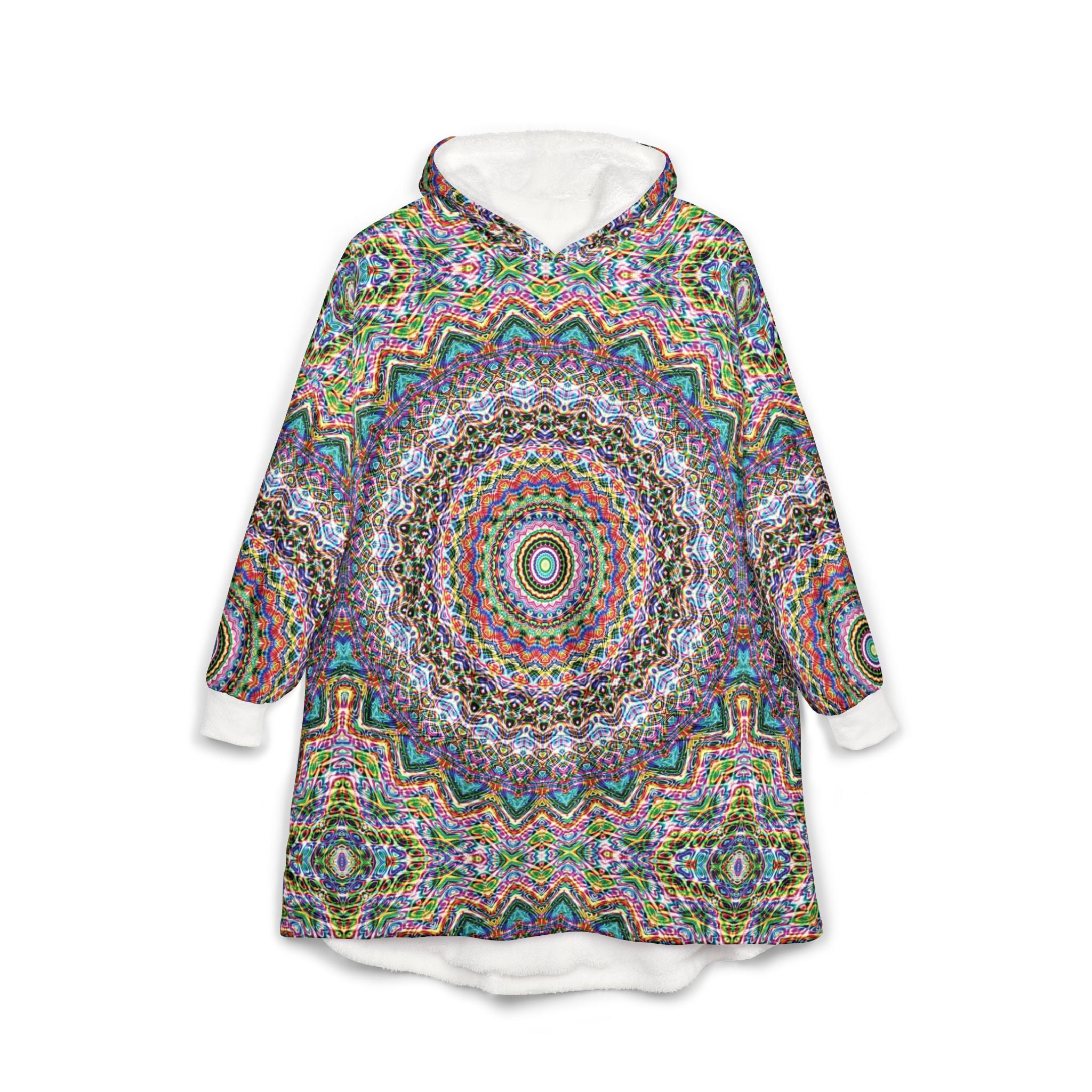 Unisex Hooded Blanket - DMT Seer No. 7