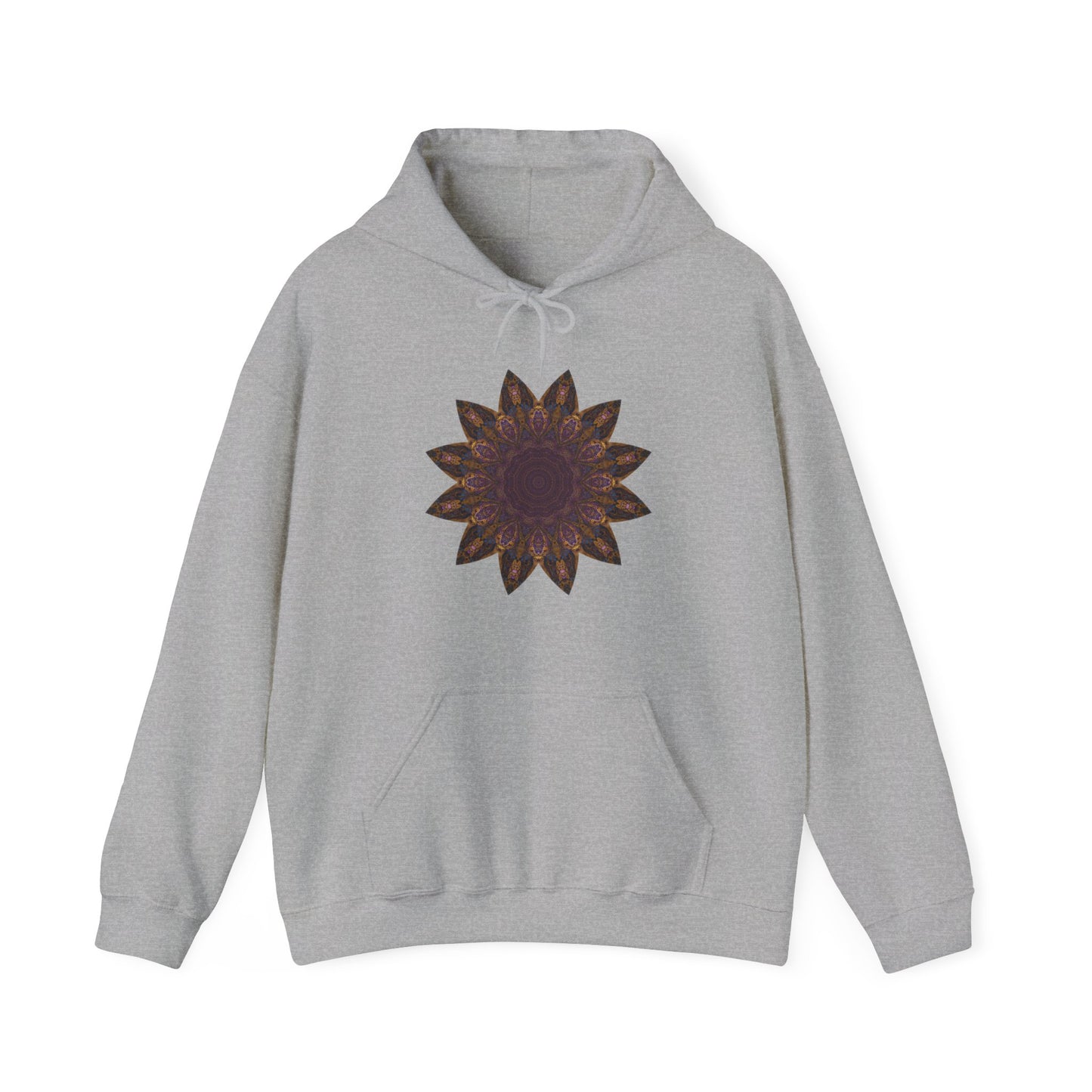 Unisex Heavy Blend™ Hooded Sweatshirt - Love Light Mandalas No.1