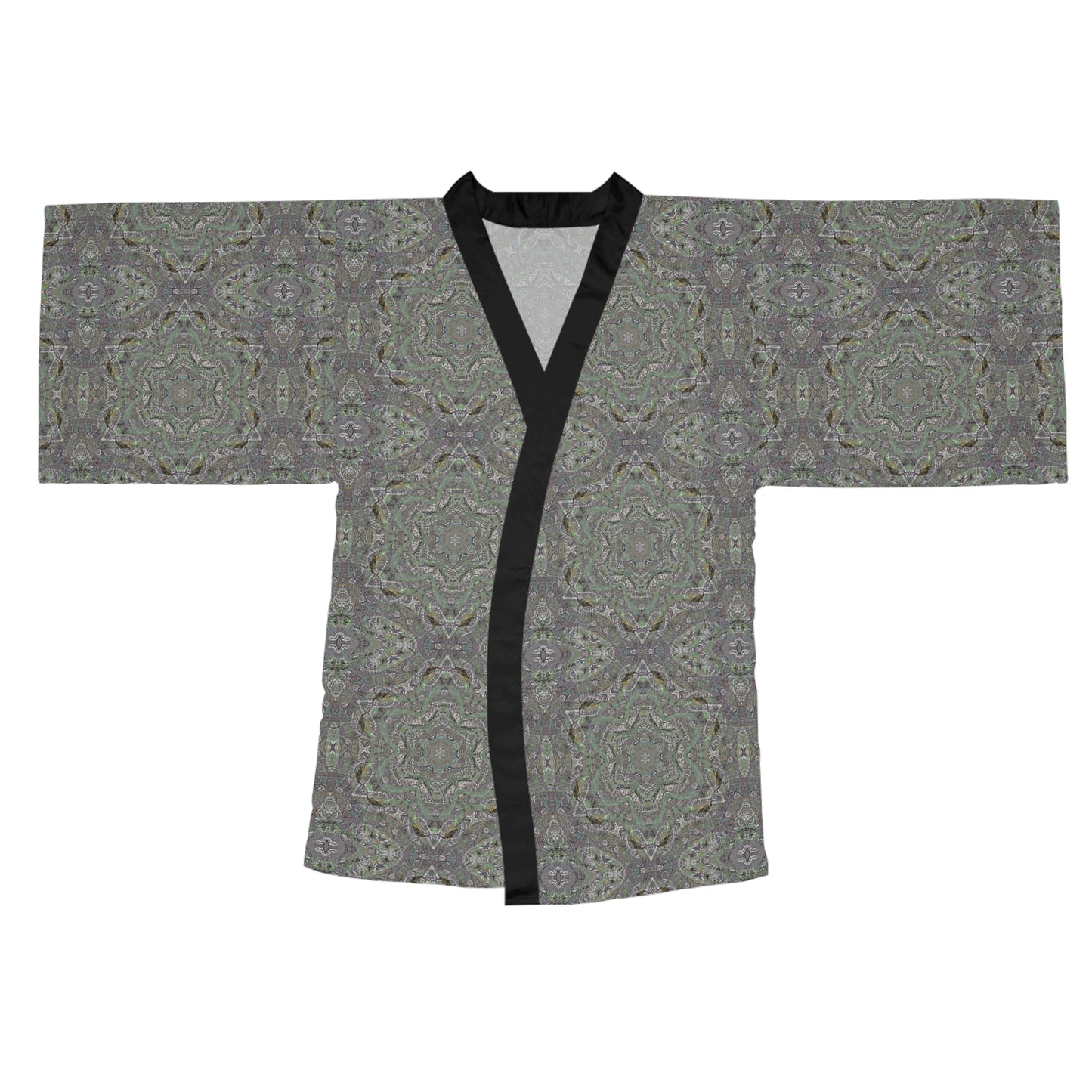 Long Sleeve Kimono Robe - P5 Kaleidoscopic No.29