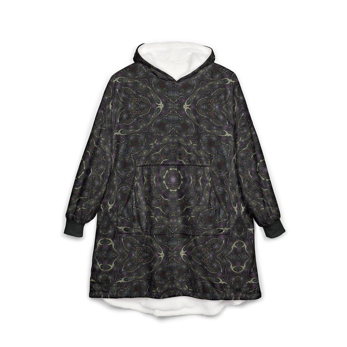 Unisex Hooded Blanket - Kaleidoscope P5 No. 18
