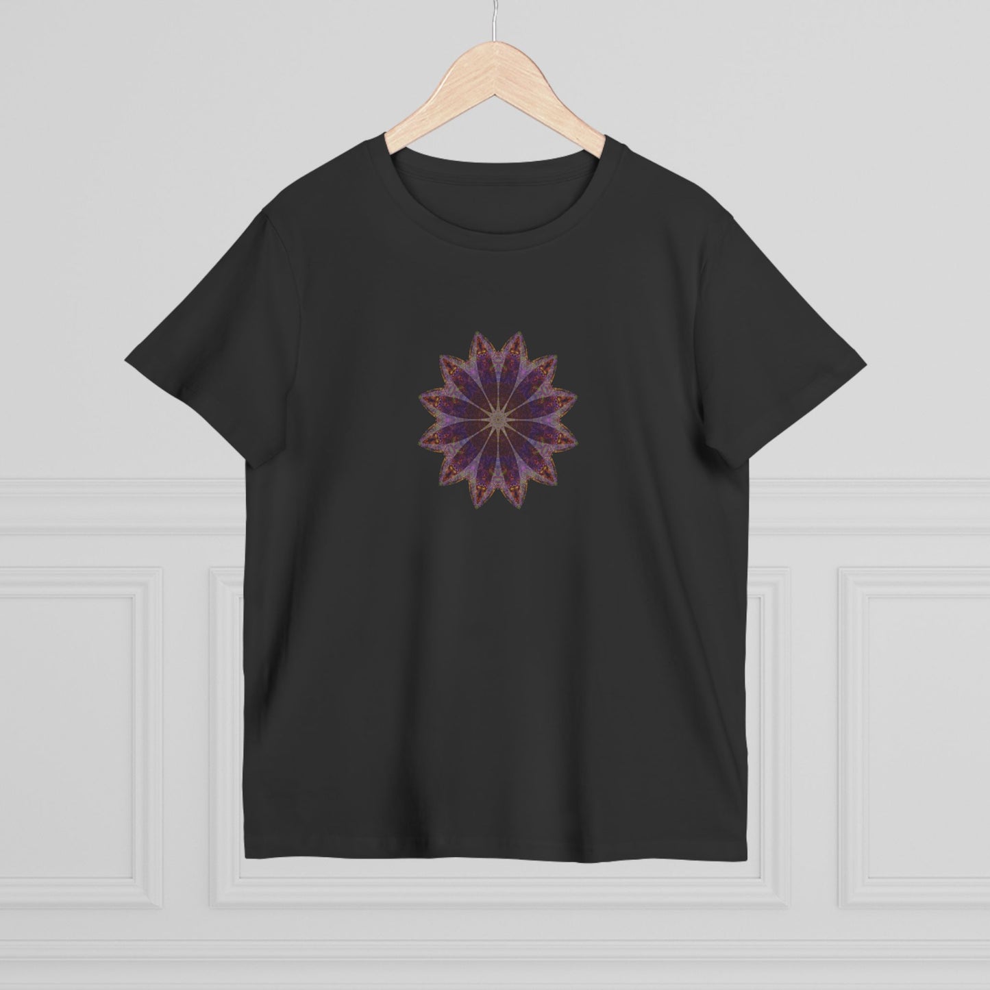 Women’s Maple Tee - Love Light Mandalas No.11