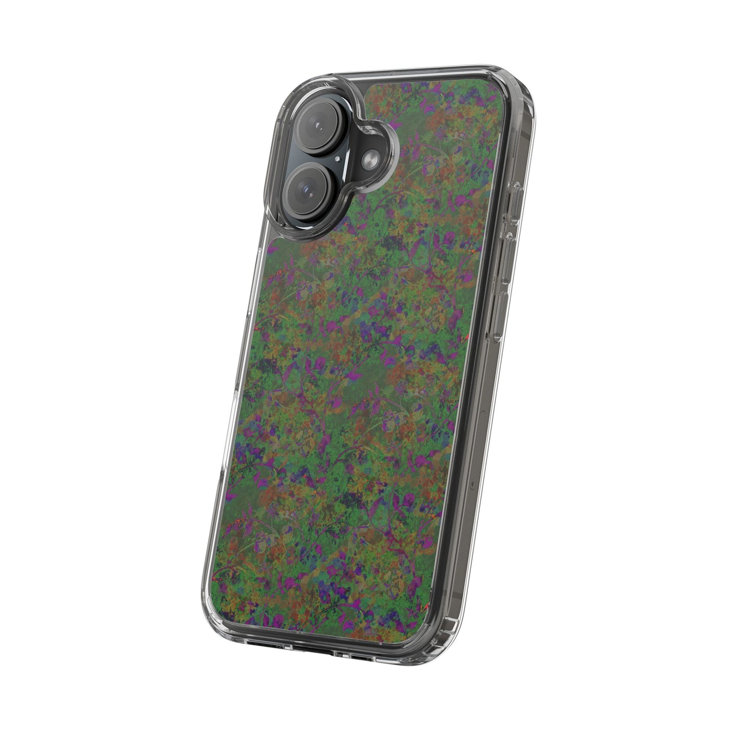 iPhone 16 Clear Case – Hidden Weave Series V3 No.24