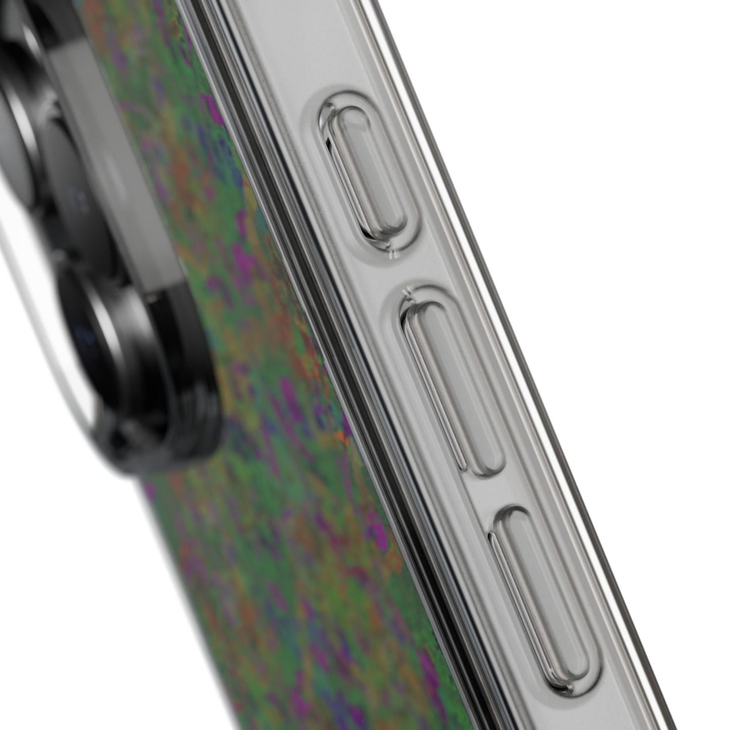 iPhone 16 Clear Case – Hidden Weave Series V3 No.24