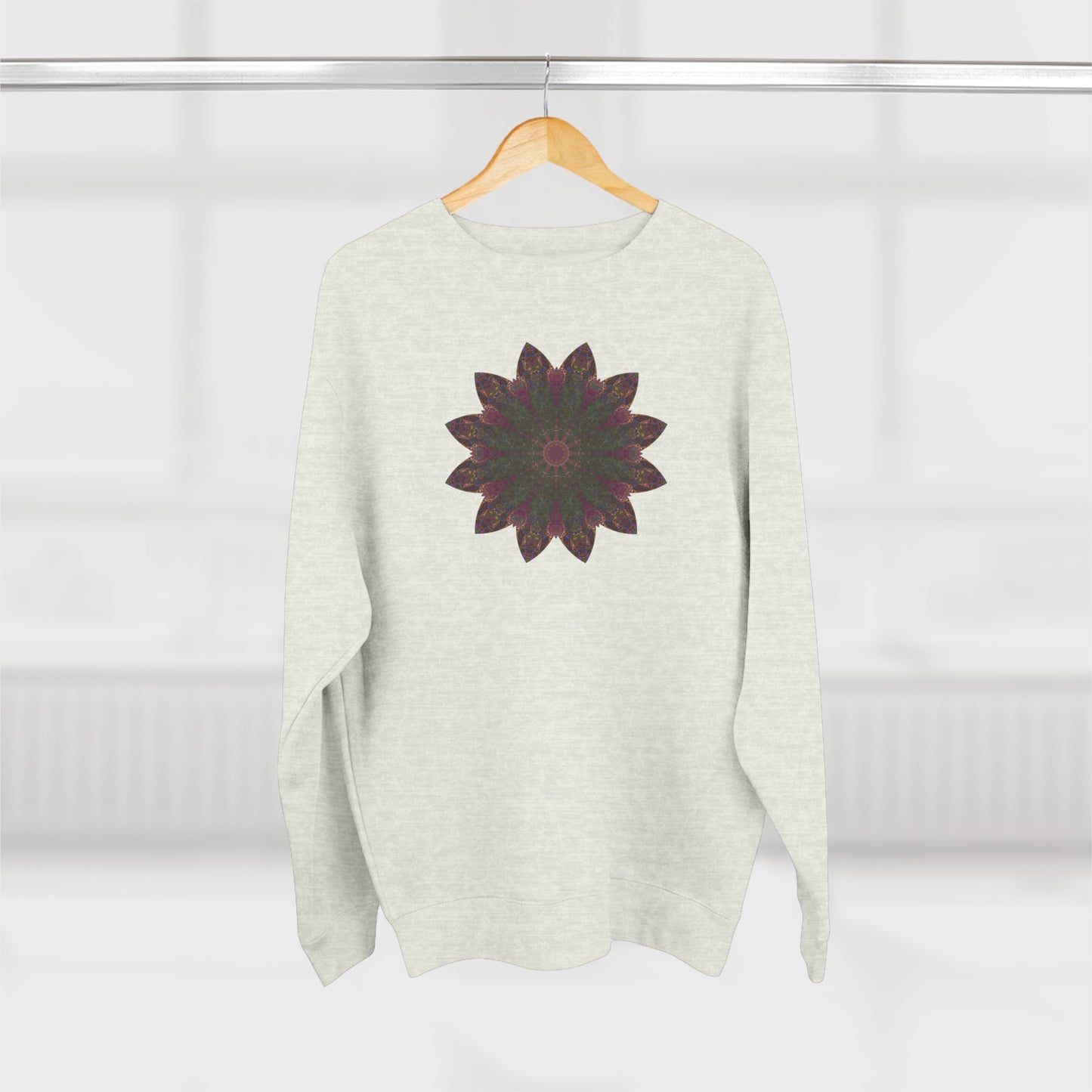 Unisex Crewneck Sweatshirt - Love Light Mandalas No.7