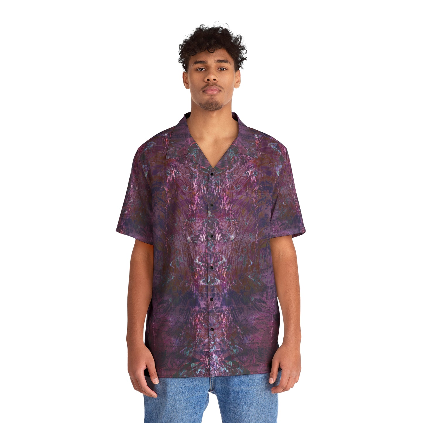 Hawaiian Shirt - Love Light Fractals No.6