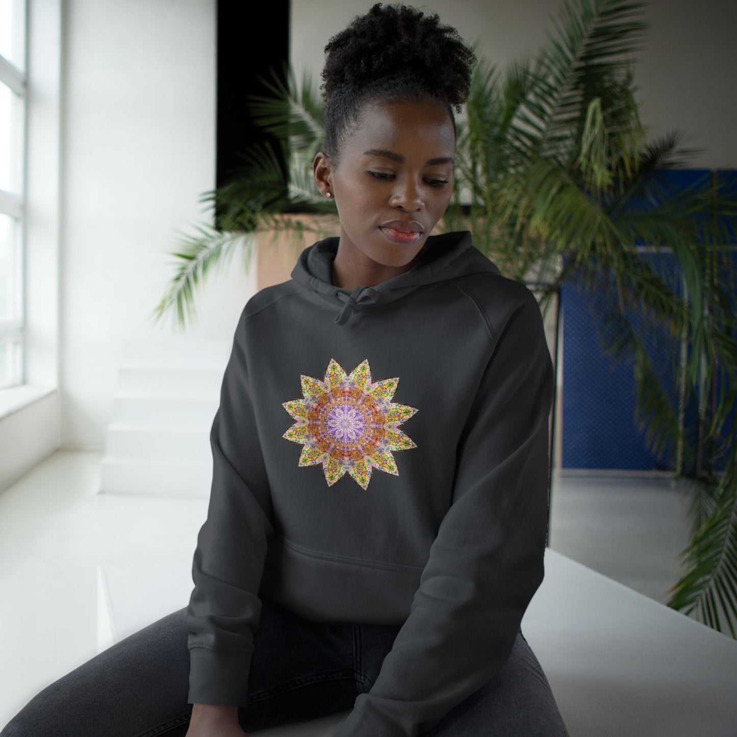 Unisex Supply Hoodie - Love Light Mandalas No.14