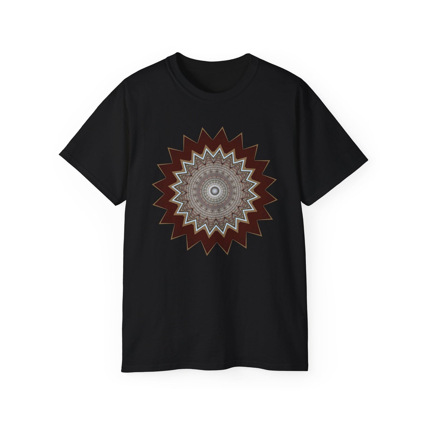 Unisex Ultra Cotton Tee - Mycelium Mandalas No.1