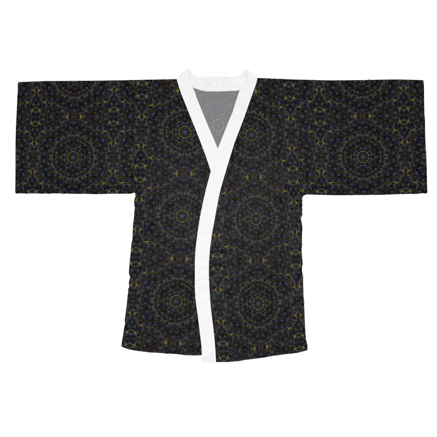 Long Sleeve Kimono Robe - P5 Kaleidoscopic No.8