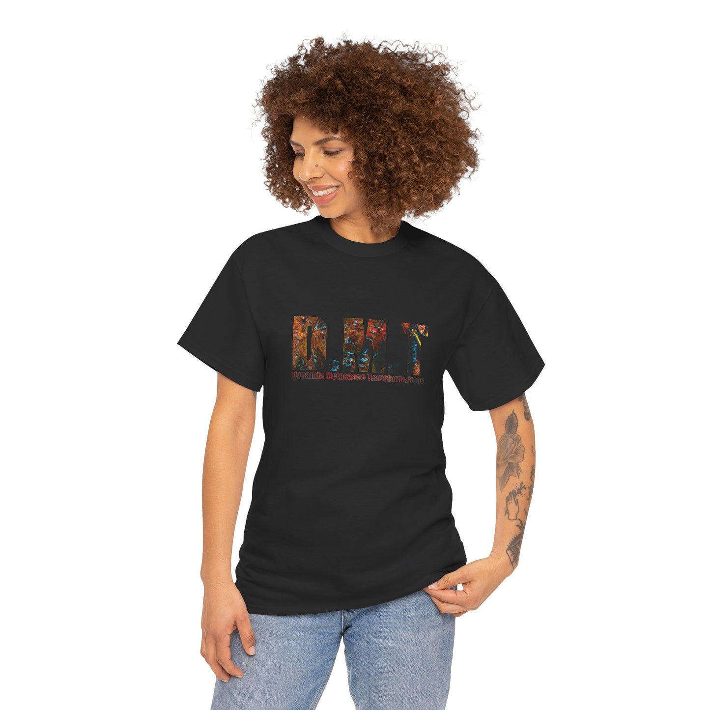 Unisex Heavy Cotton Tee - DMT Dynamic No.2