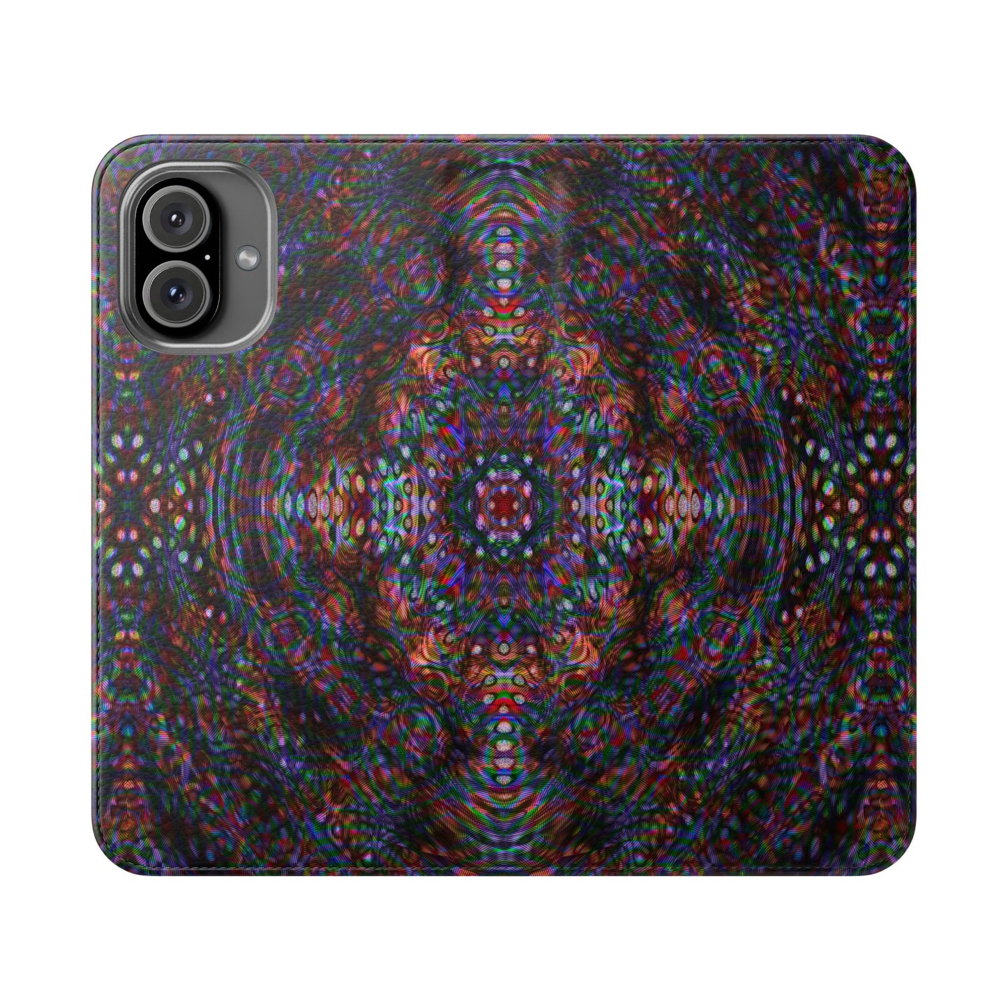 iPhone 16 Flip Case - DMT Scribe Tiles No.1