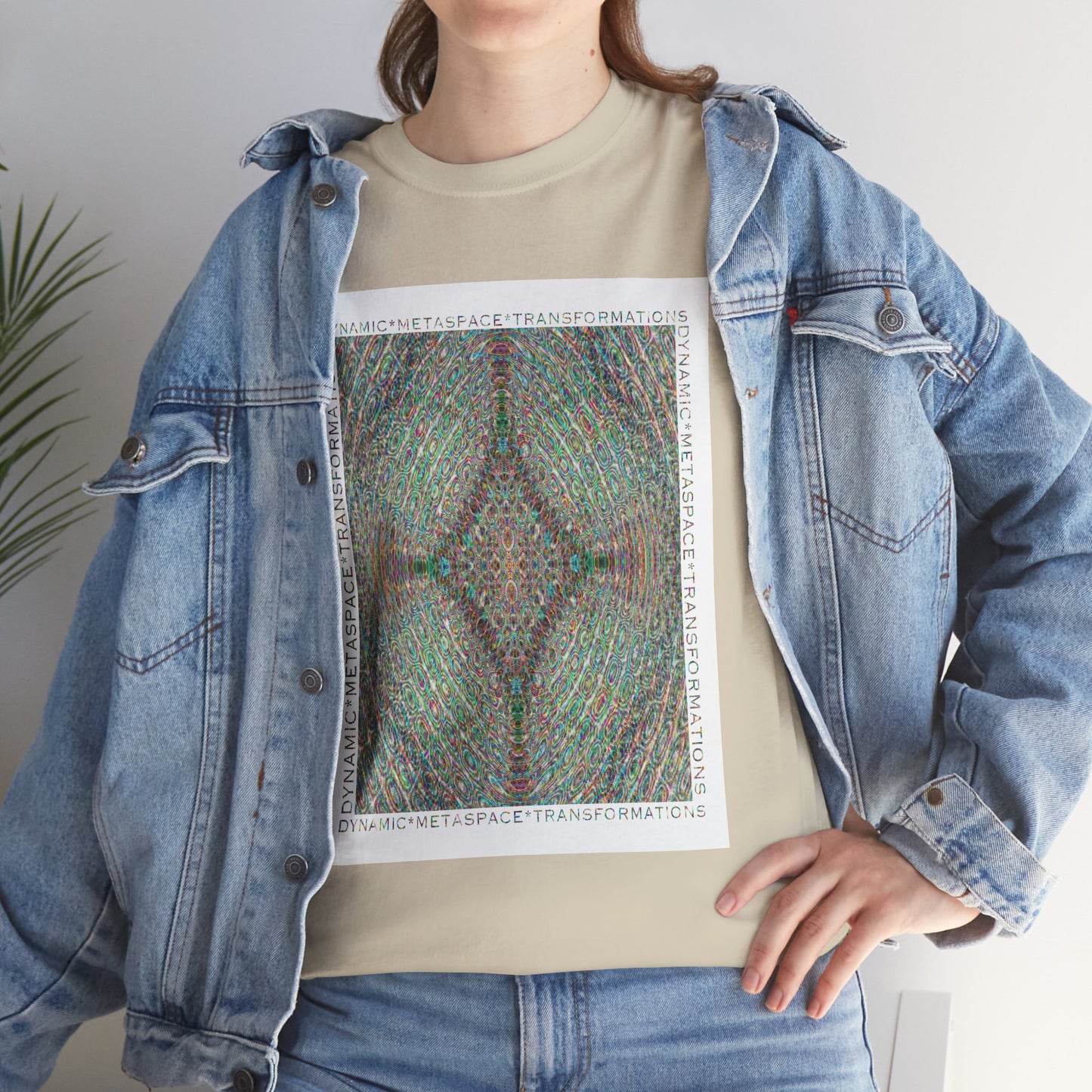 Unisex Heavy Cotton Tee - DMT Seer No.14