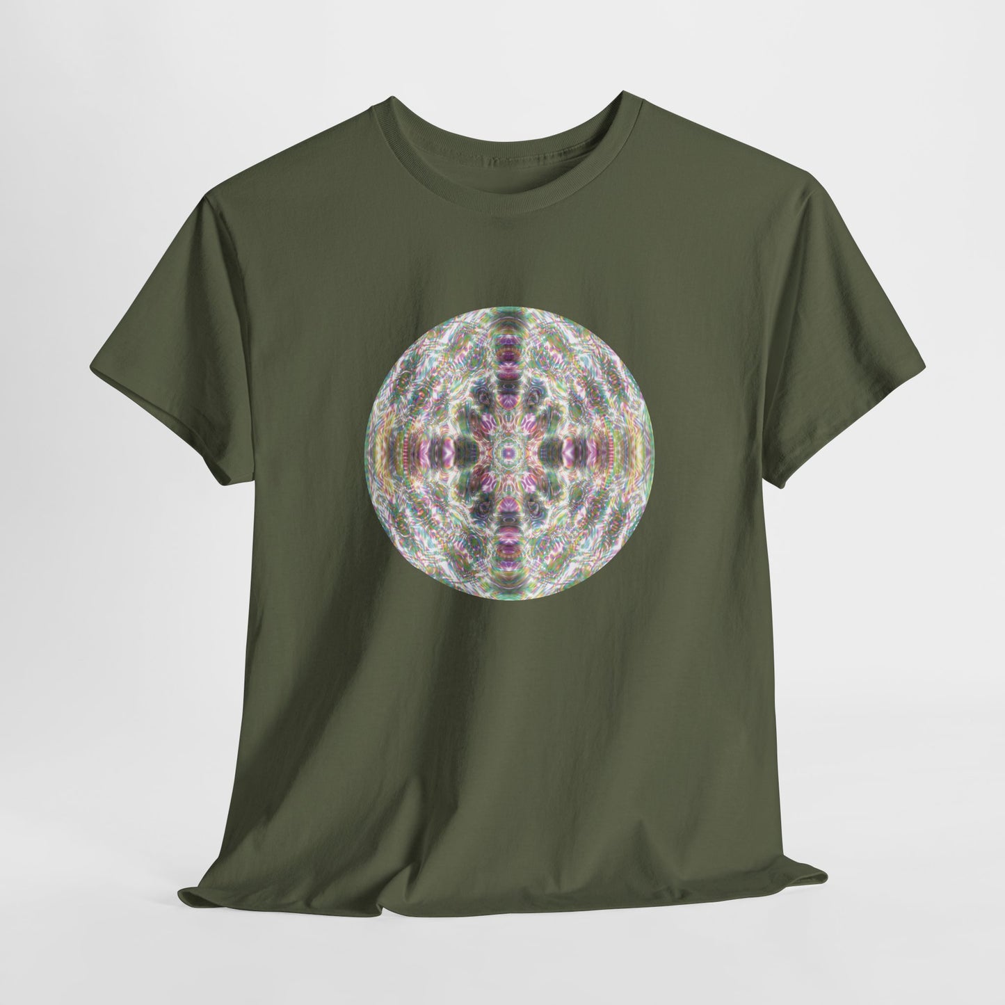 Unisex Heavy Cotton Tee - DMT Scribe Spheres No.7
