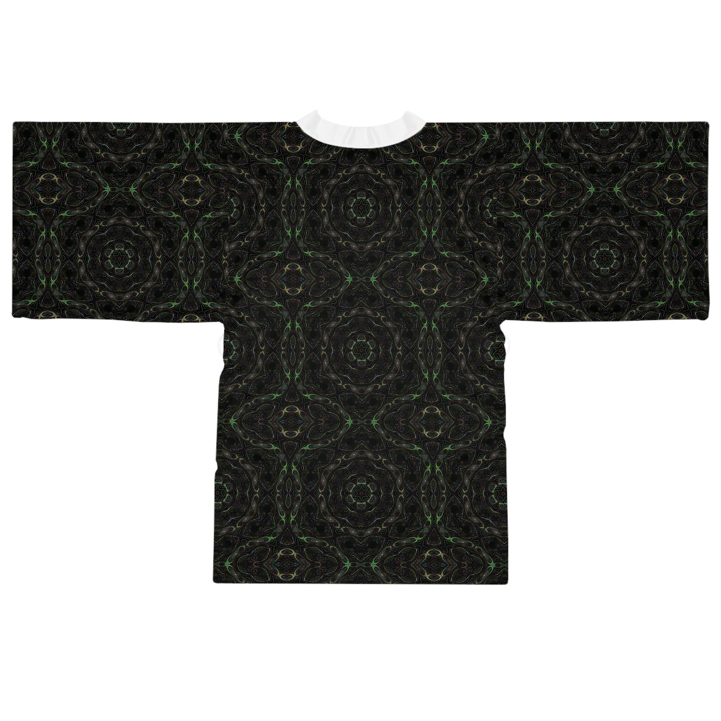Long Sleeve Kimono Robe - P5 Kaleidoscopic No.15