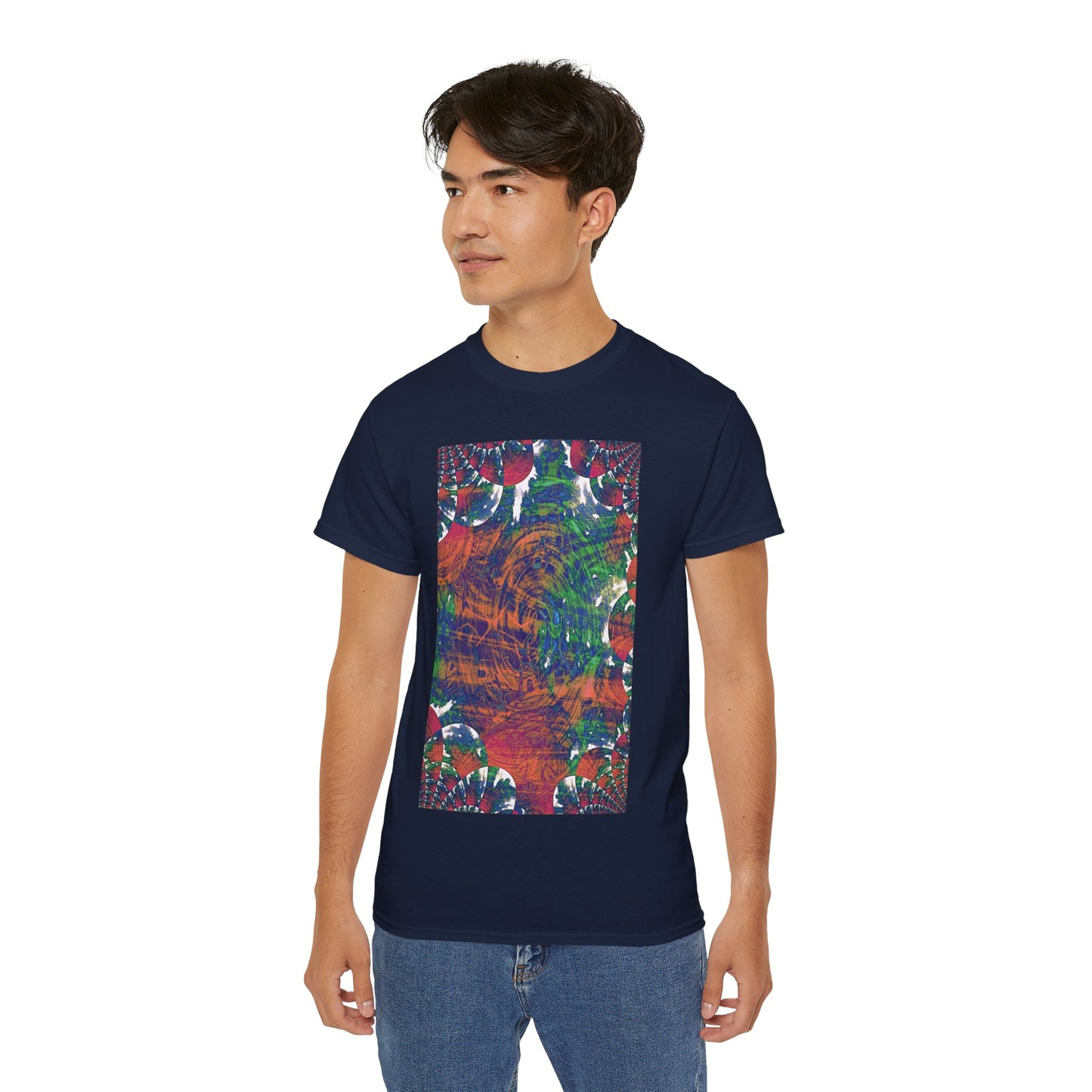 Unisex Ultra Cotton Tee - Love Light Fractals No.2