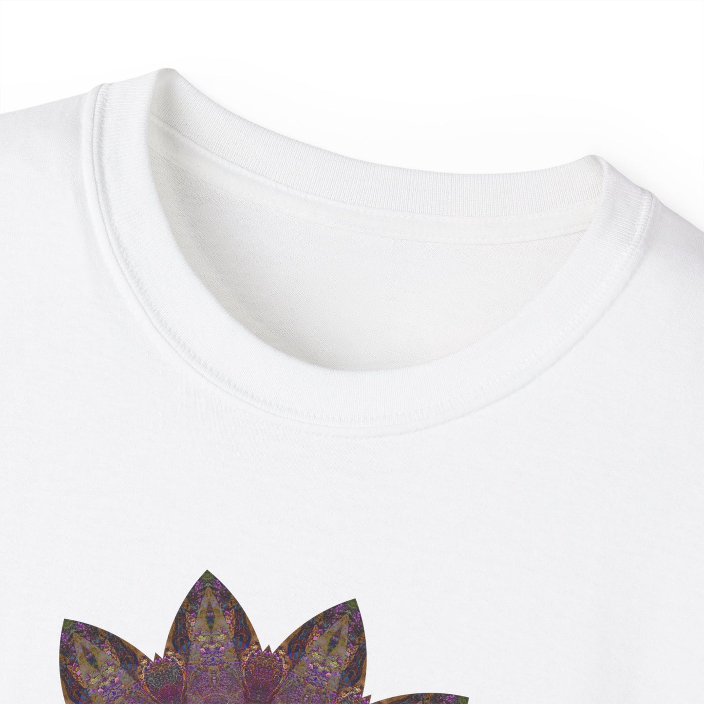 Unisex Ultra Cotton Tee - Love Light Mandalas No.6