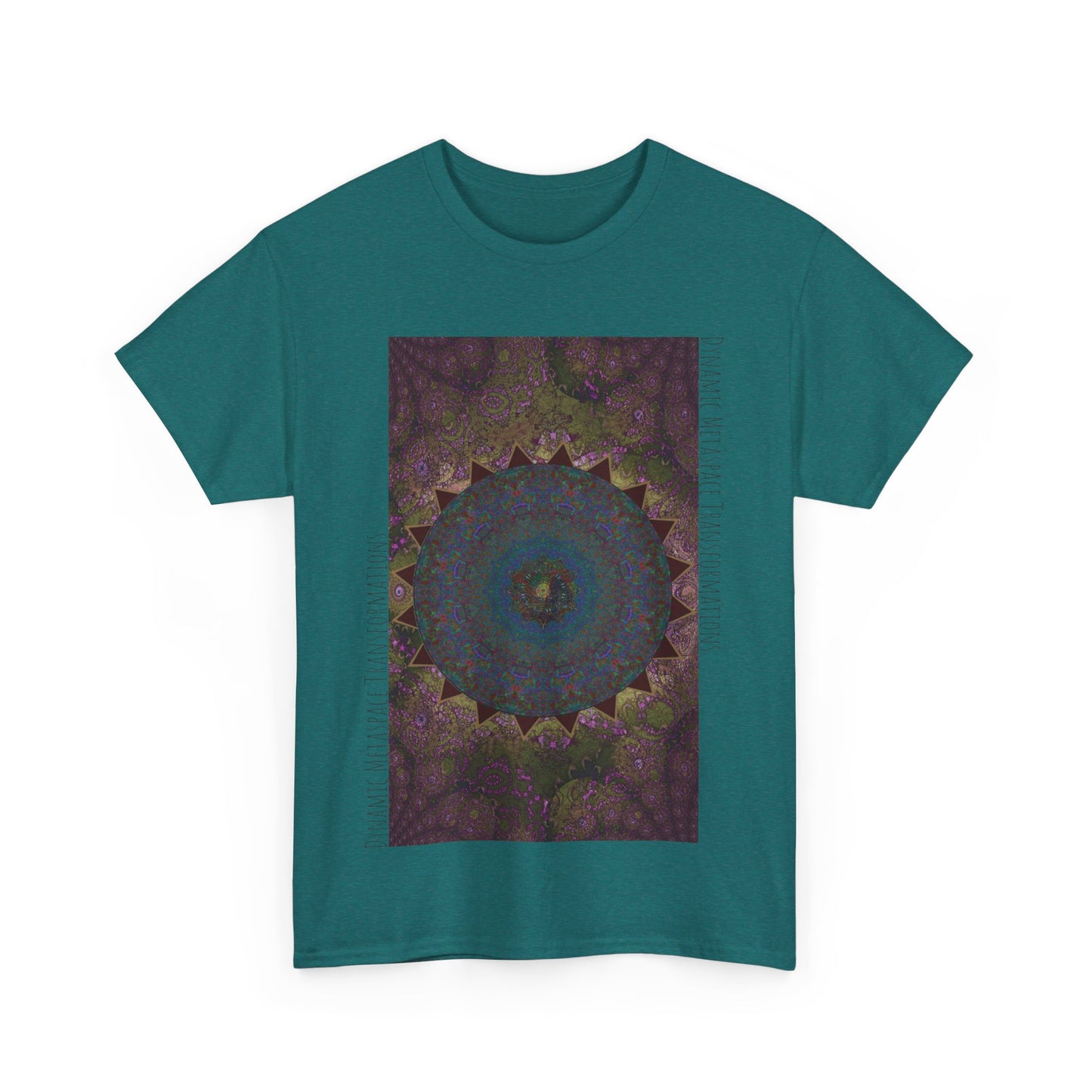 Unisex Heavy Cotton Tee - Love Light Spheres No. L8S1