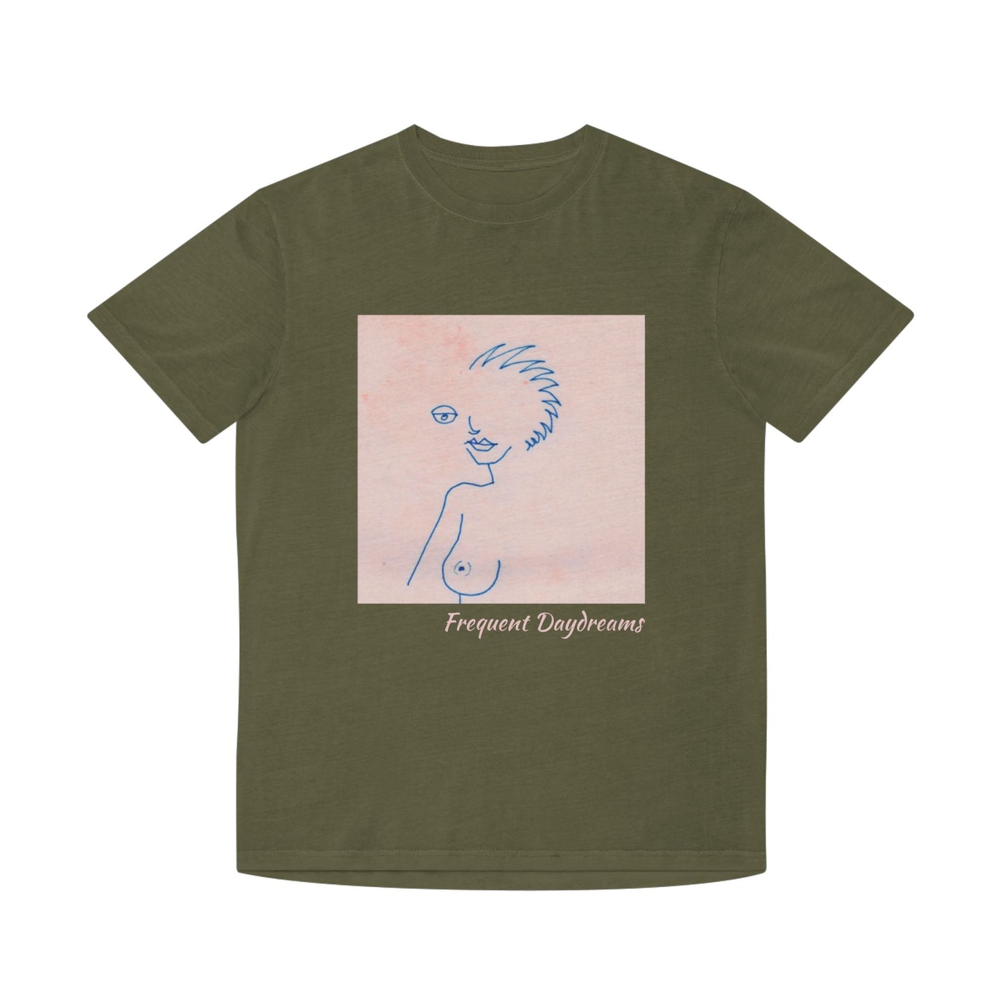 Unisex Faded Shirt - Frequent Daydreams Sketch No.46