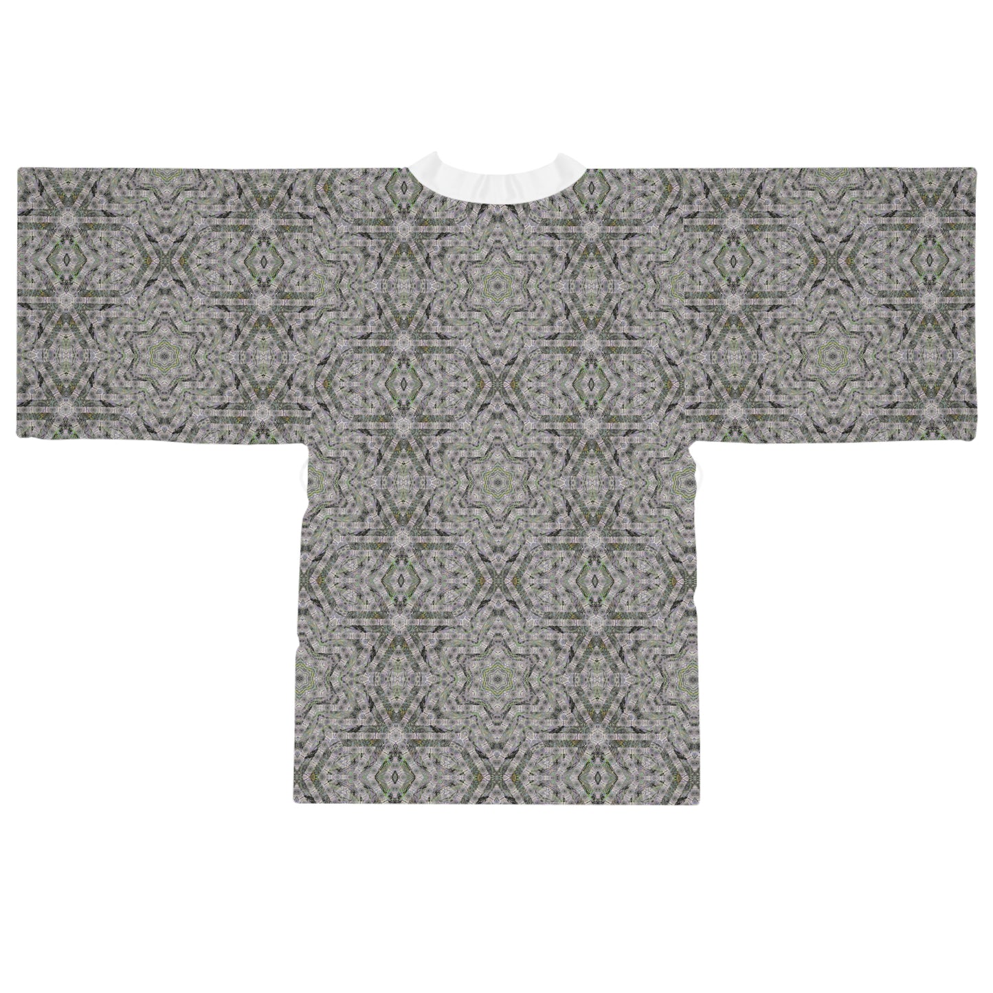 Long Sleeve Kimono Robe - P5 Kaleidoscopic No.27