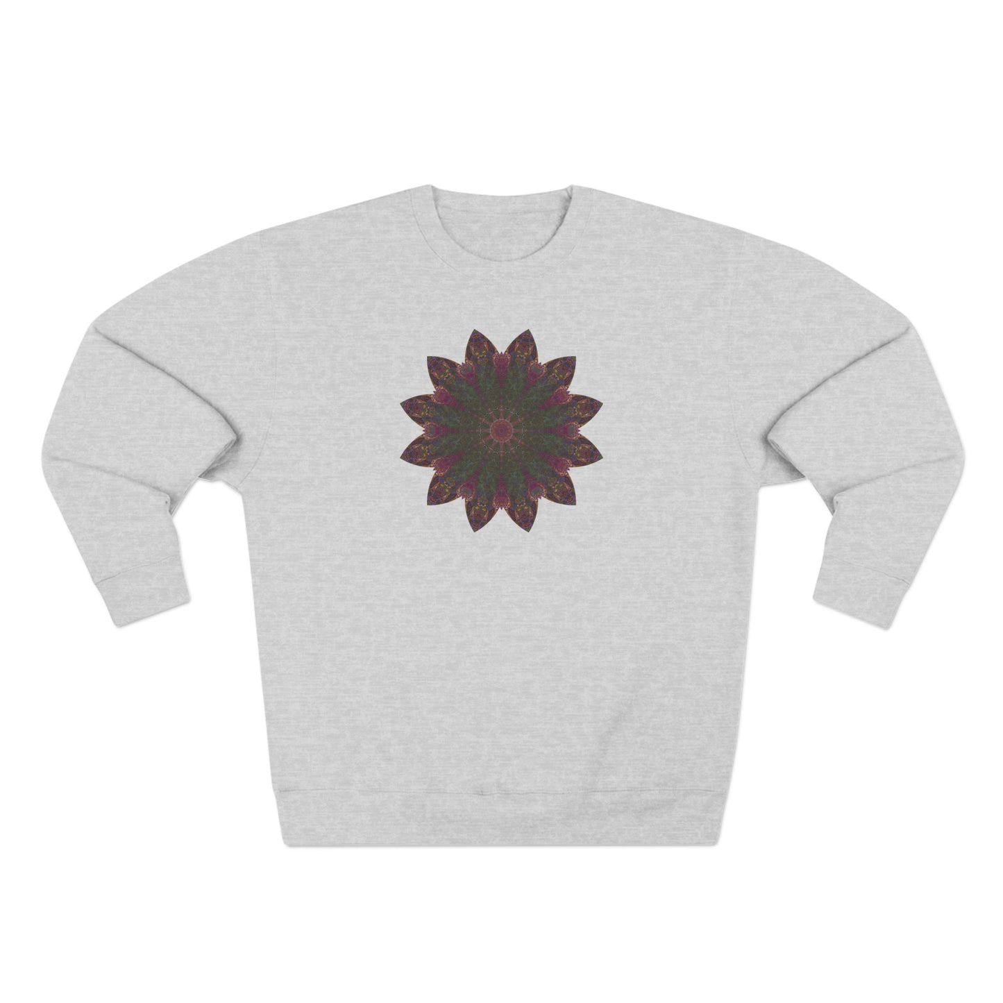 Unisex Crewneck Sweatshirt - Love Light Mandalas No.7