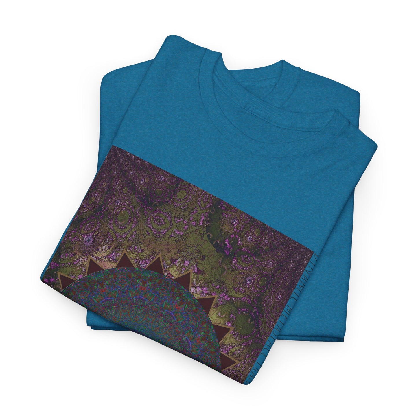 Unisex Heavy Cotton Tee - Love Light Spheres No. L8S1