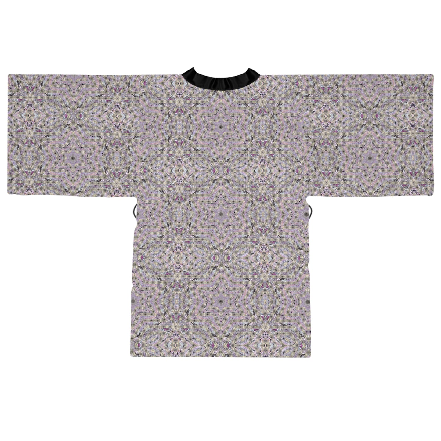 Long Sleeve Kimono Robe - P5 Kaleidoscopic No.23
