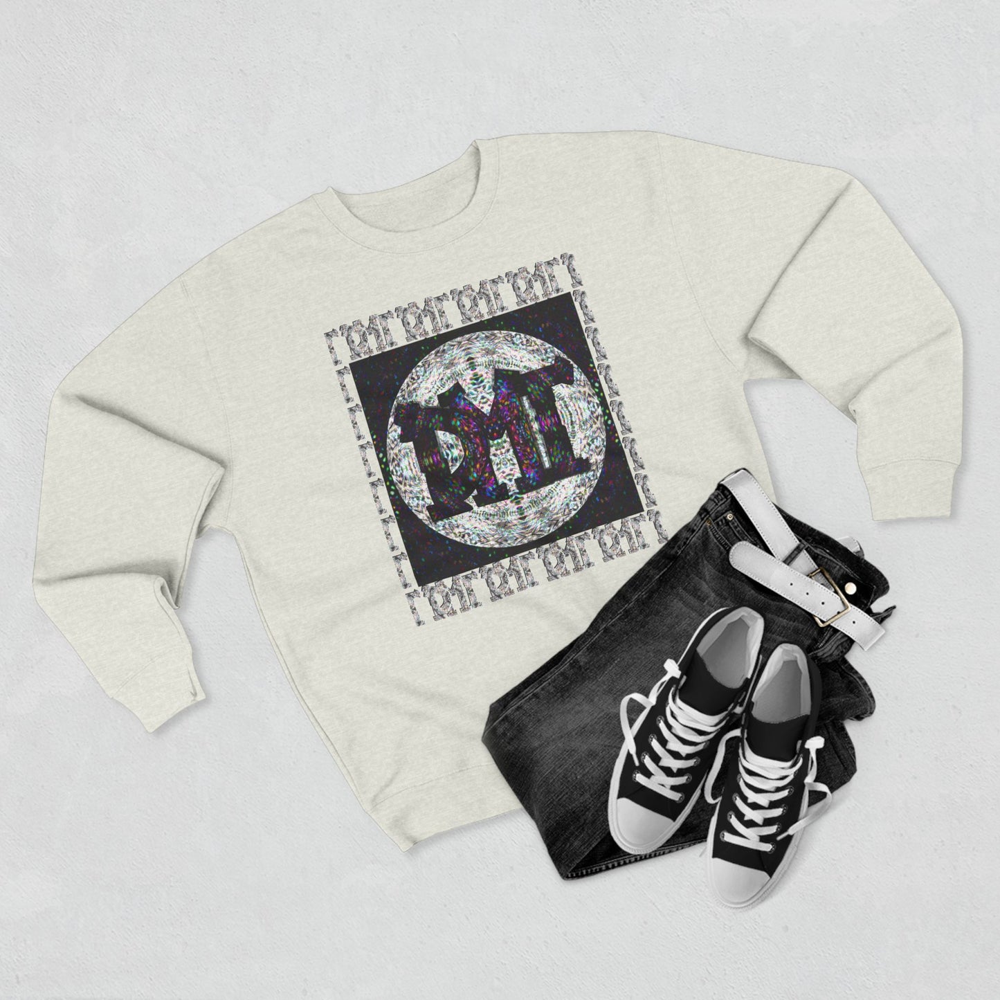 Unisex Crewneck Sweatshirt - DMT Scribe No.3