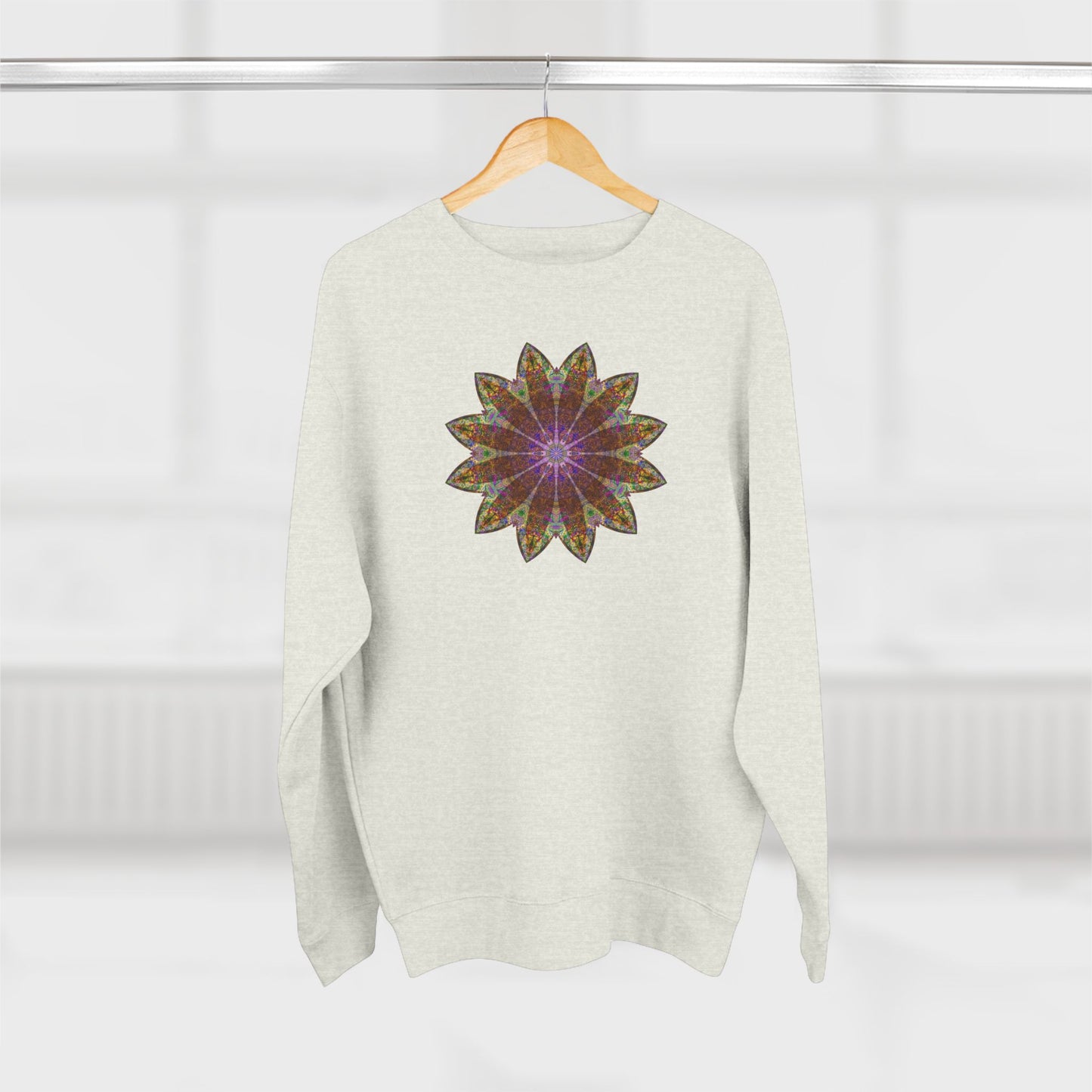 Unisex Crewneck Sweatshirt - Love Light Mandalas No.13