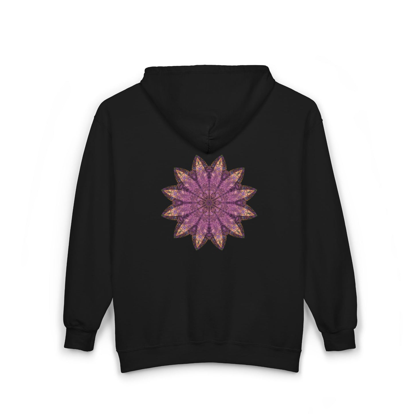 Unisex Heavy Blend™ Full Zip Hooded Sweatshirt - Love Light Mandalas No.16