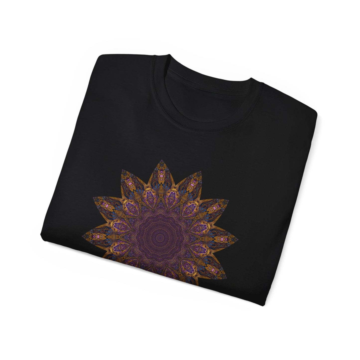Unisex Ultra Cotton Tee - Love Light Mandalas No.1