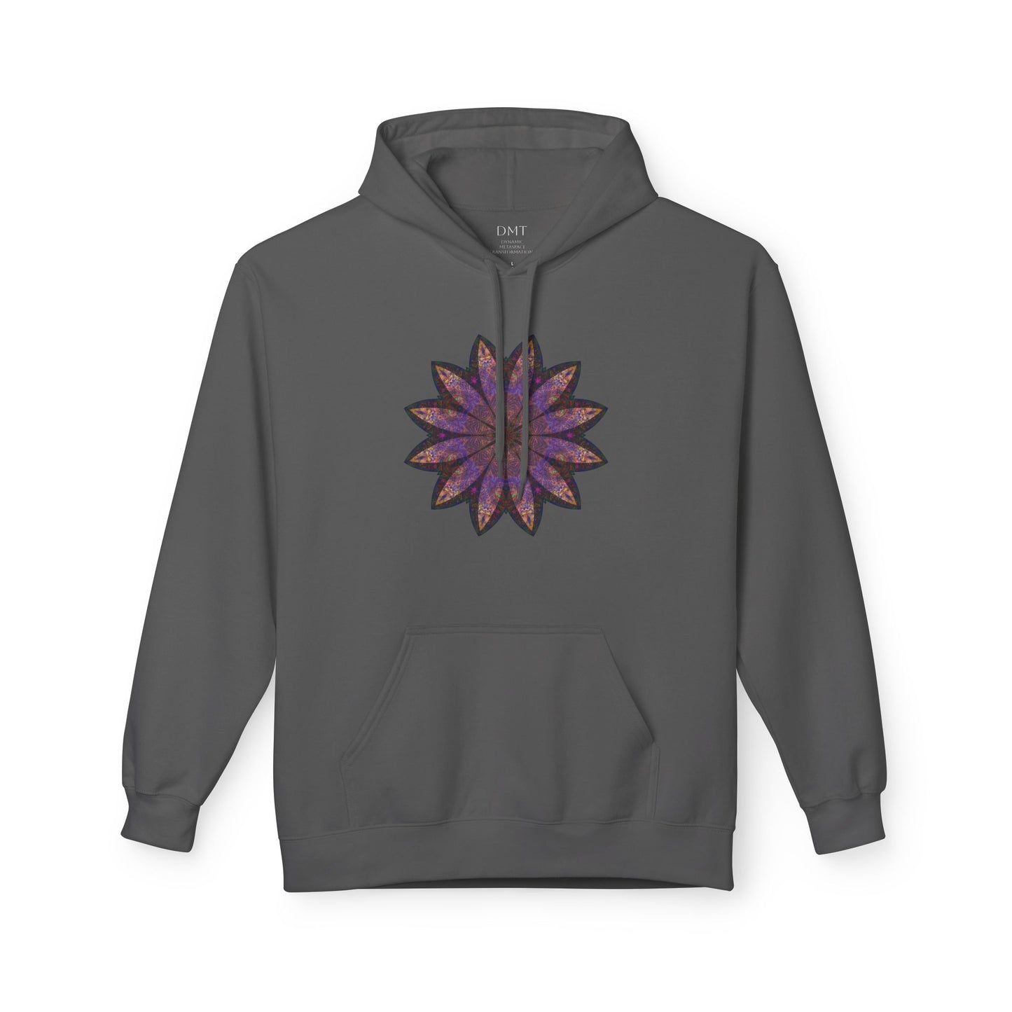Unisex Midweight Softstyle Fleece Hoodie - Love Light Mandalas No.23