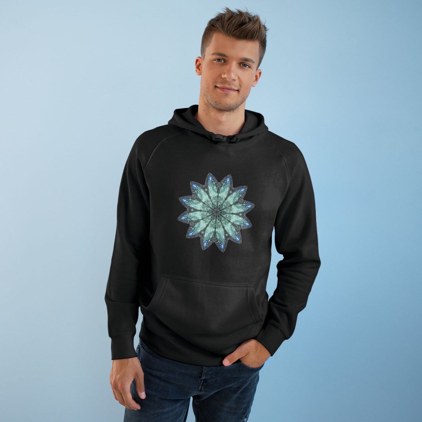 Unisex Supply Hoodie - Love Light Mandalas No.20